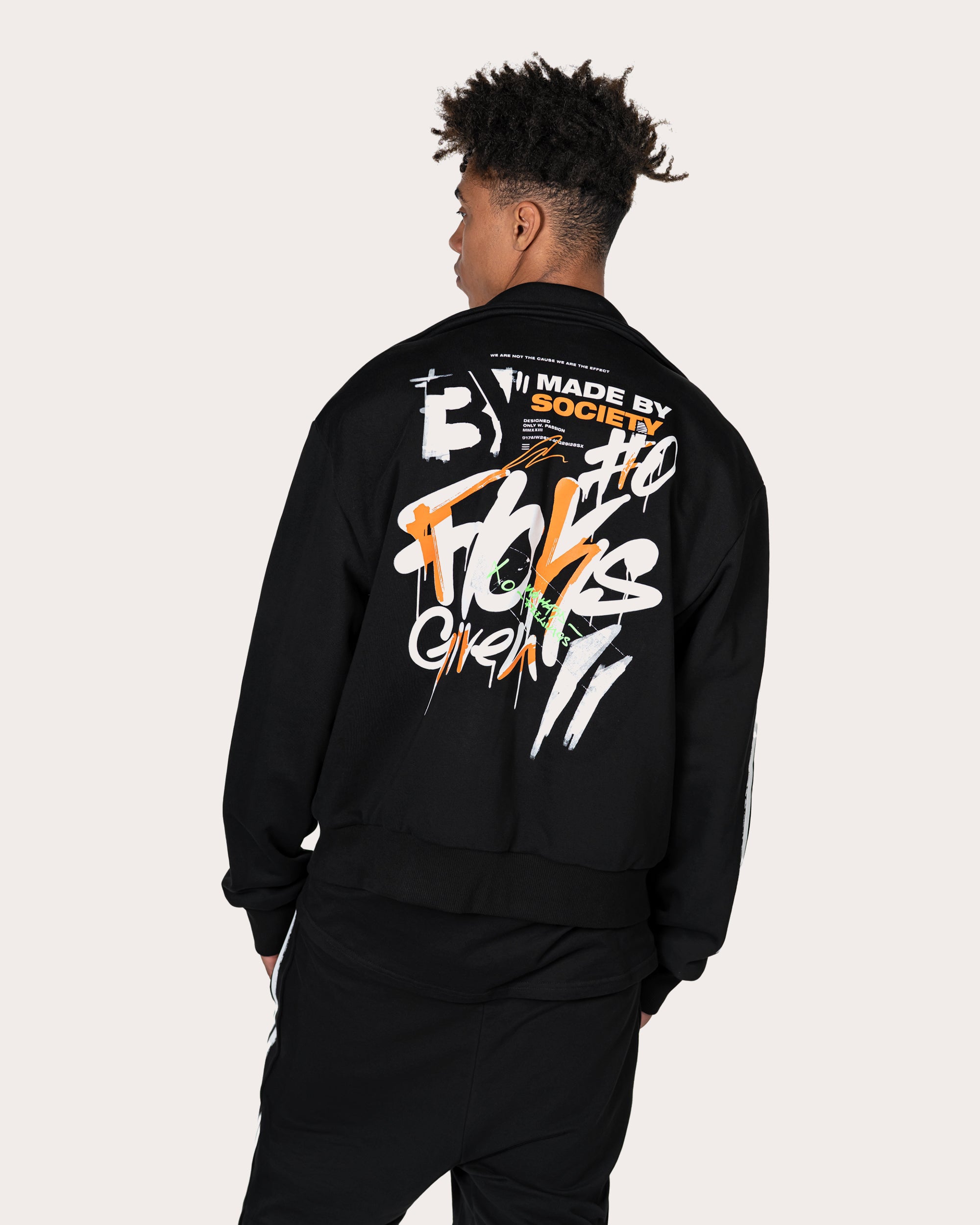 Zero f/cks bomber jacket - J14405