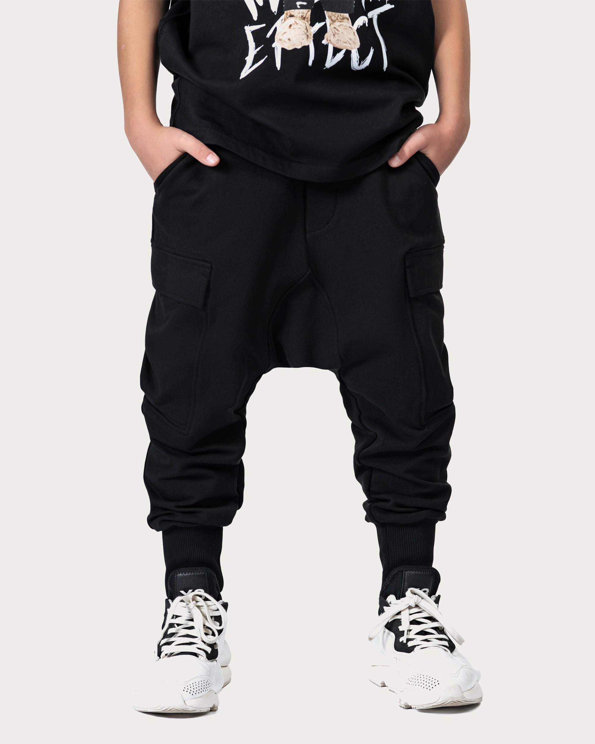 Drop cargo pants - P34124