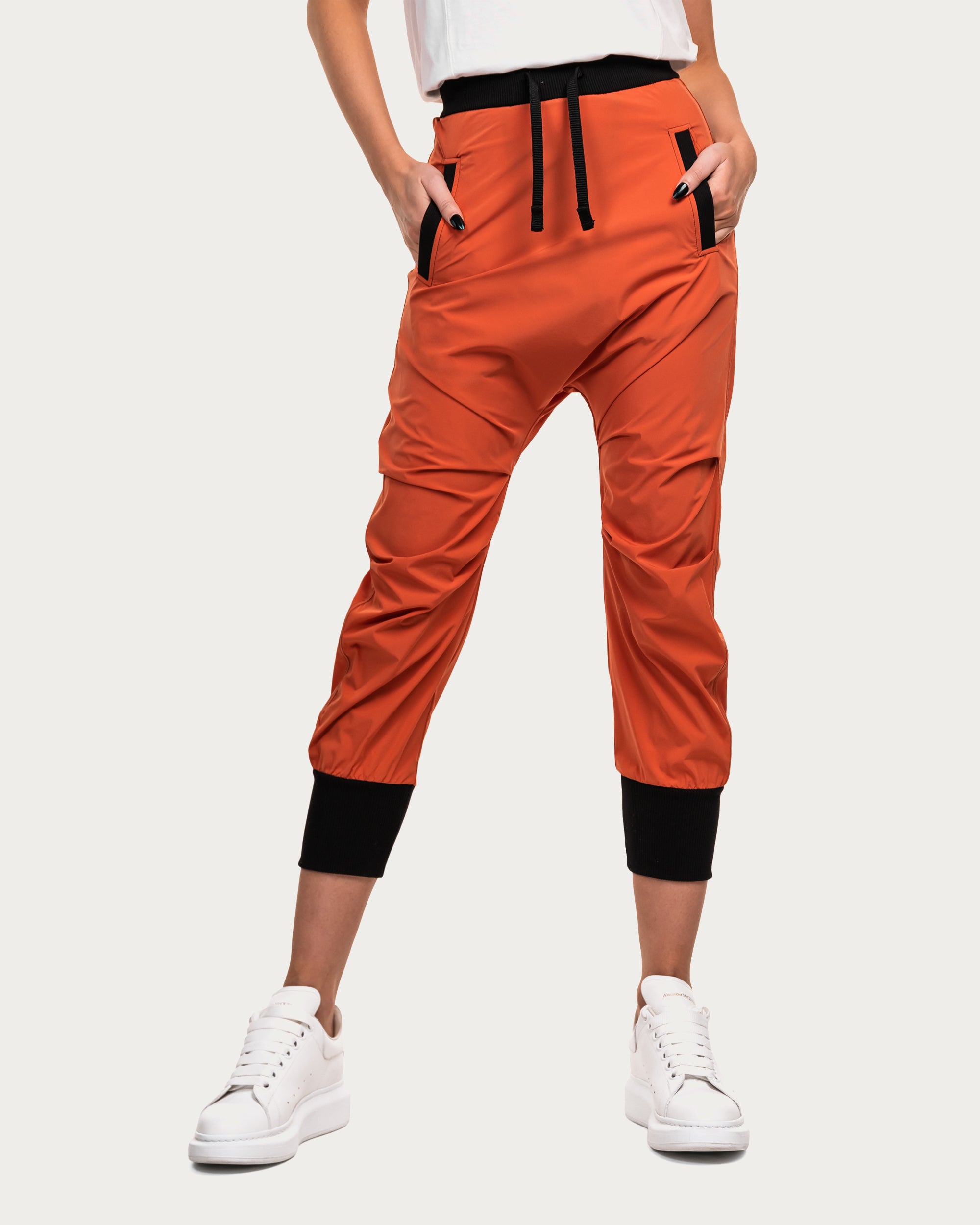 Orange epic jogger pants - P21819