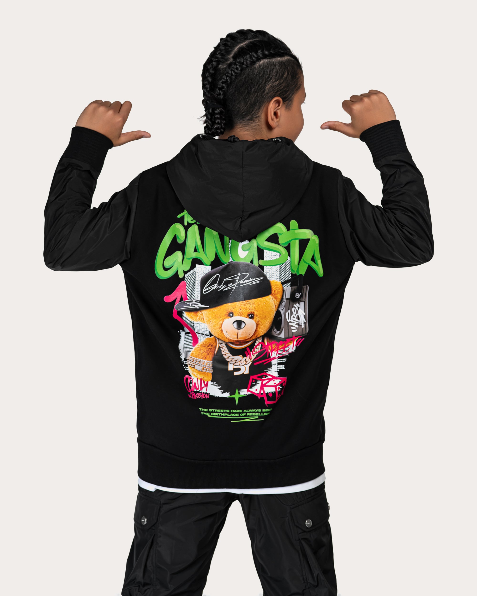 Gangsta hoodie - H34673