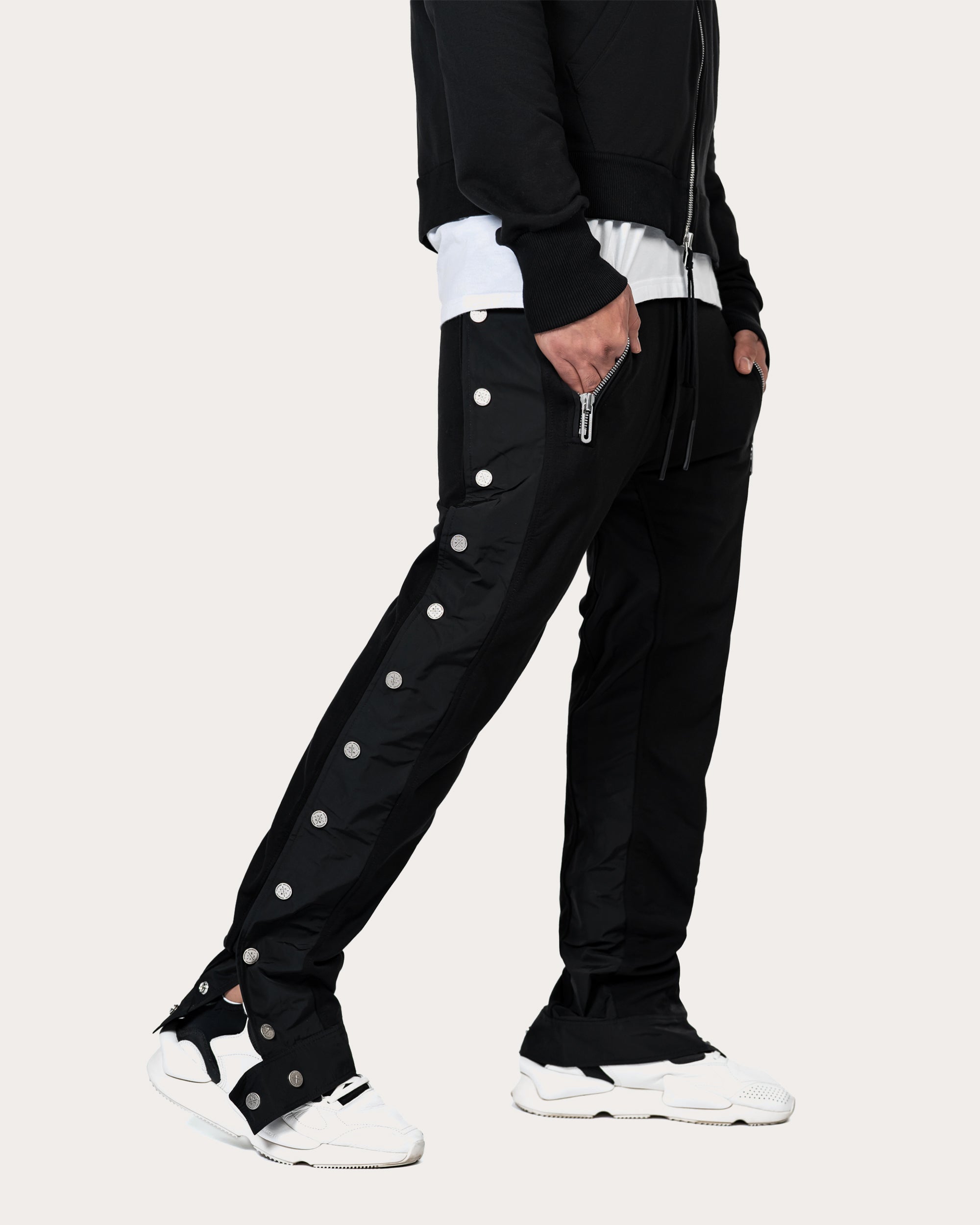 Stud track pants - P12356