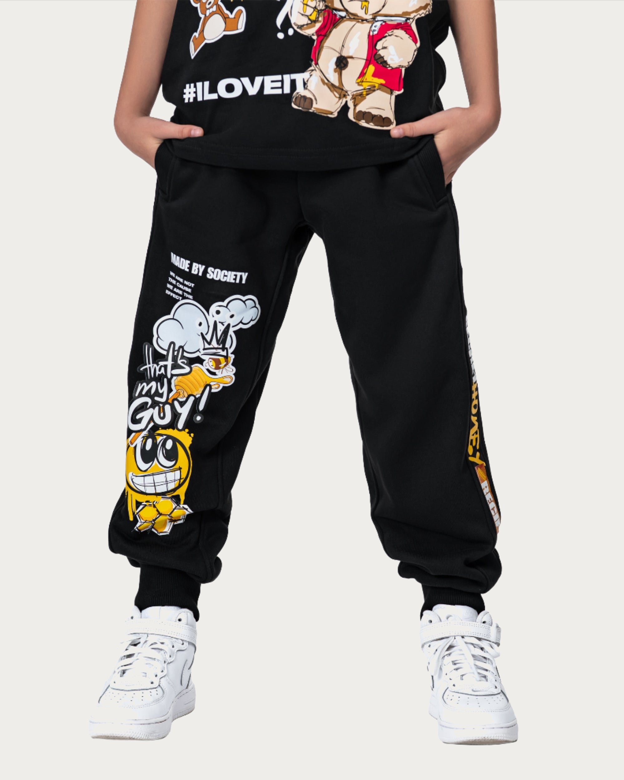 Loose jogger pants - P34886