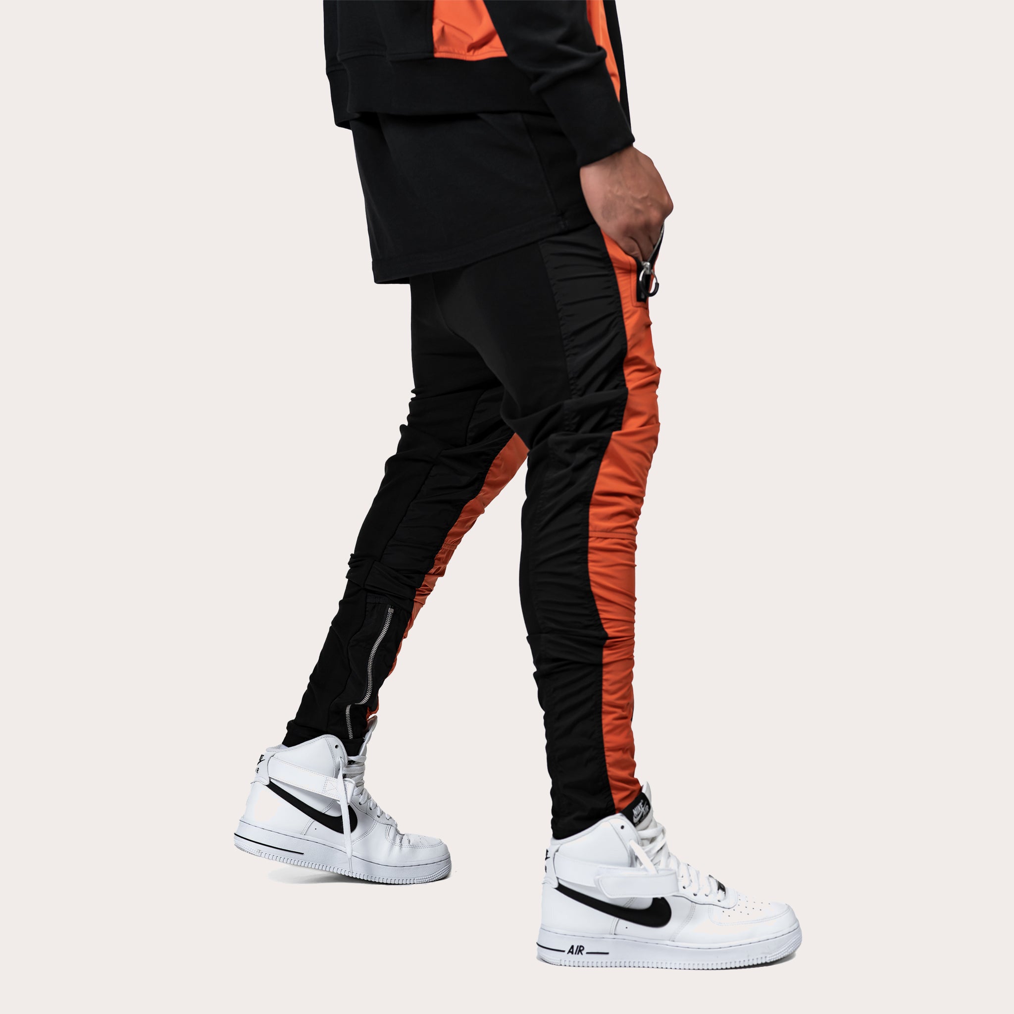 Zip track pants - P12465