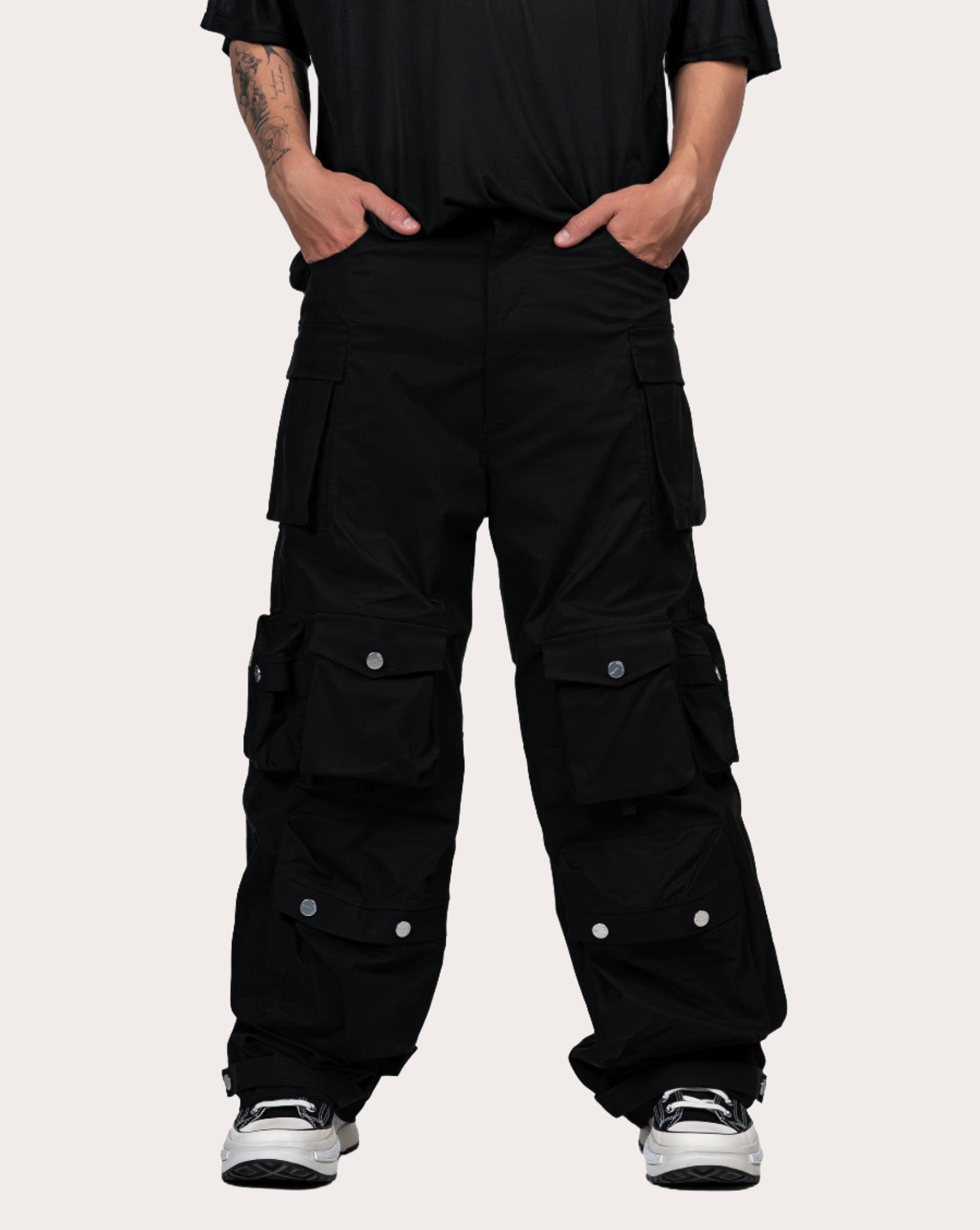 Multi pocket cargo pants - P13808