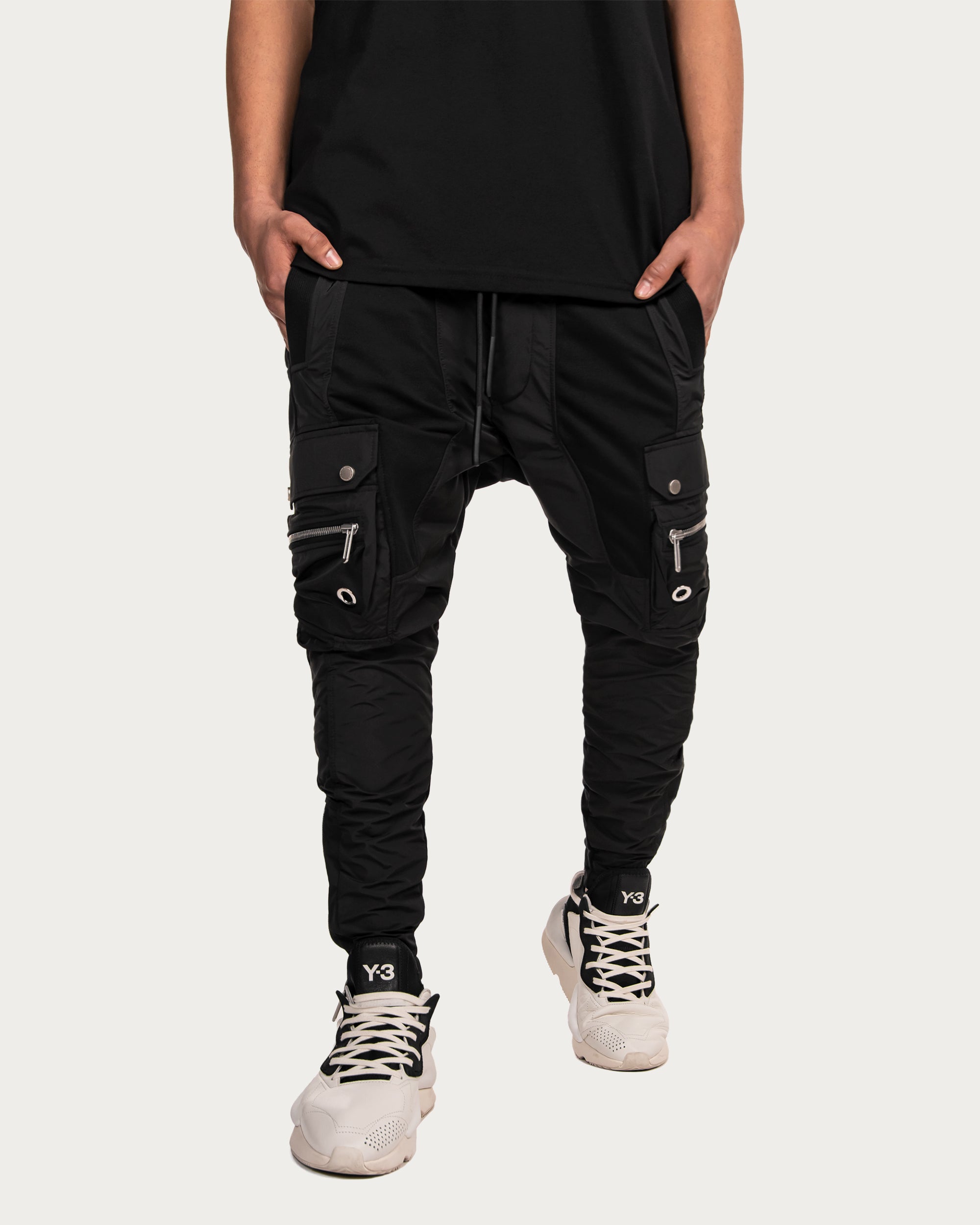 Double cargo pants - P13306