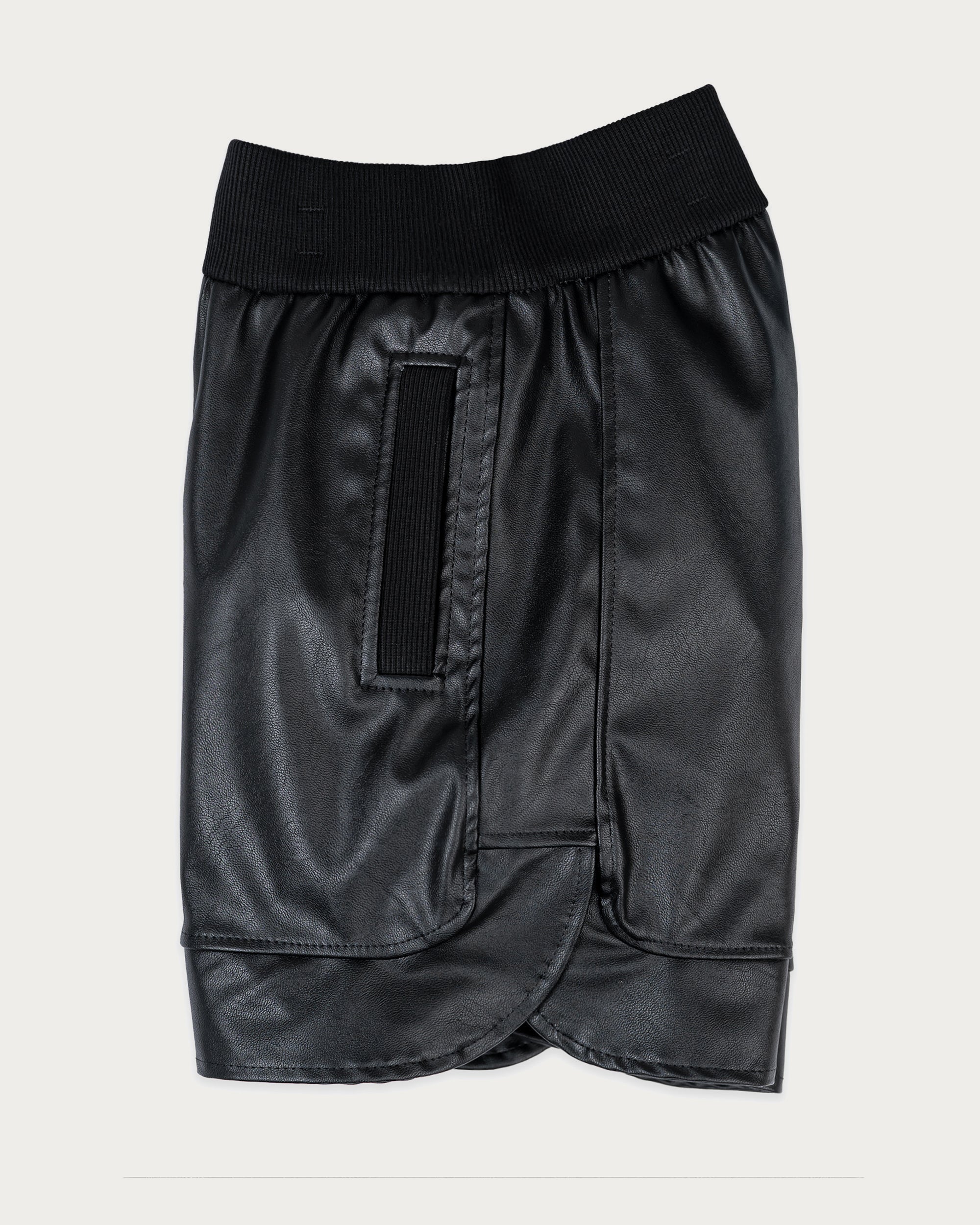 Faux Leather Shorts - B35234