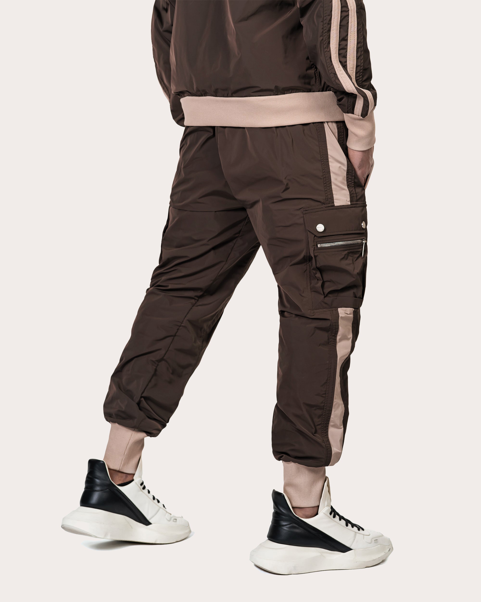 Stripe cargo pants - P14154