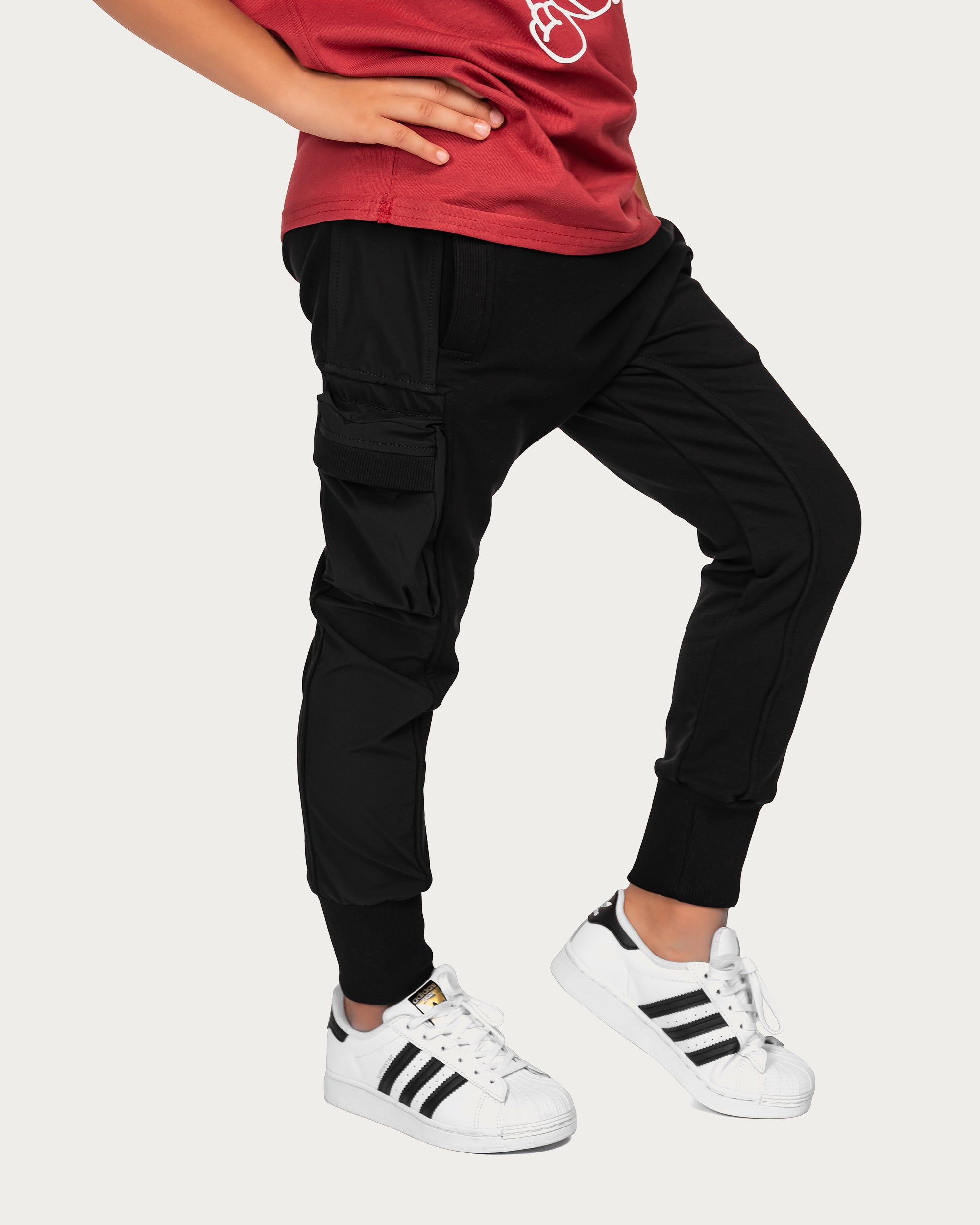 Hem cargo pants - P32851
