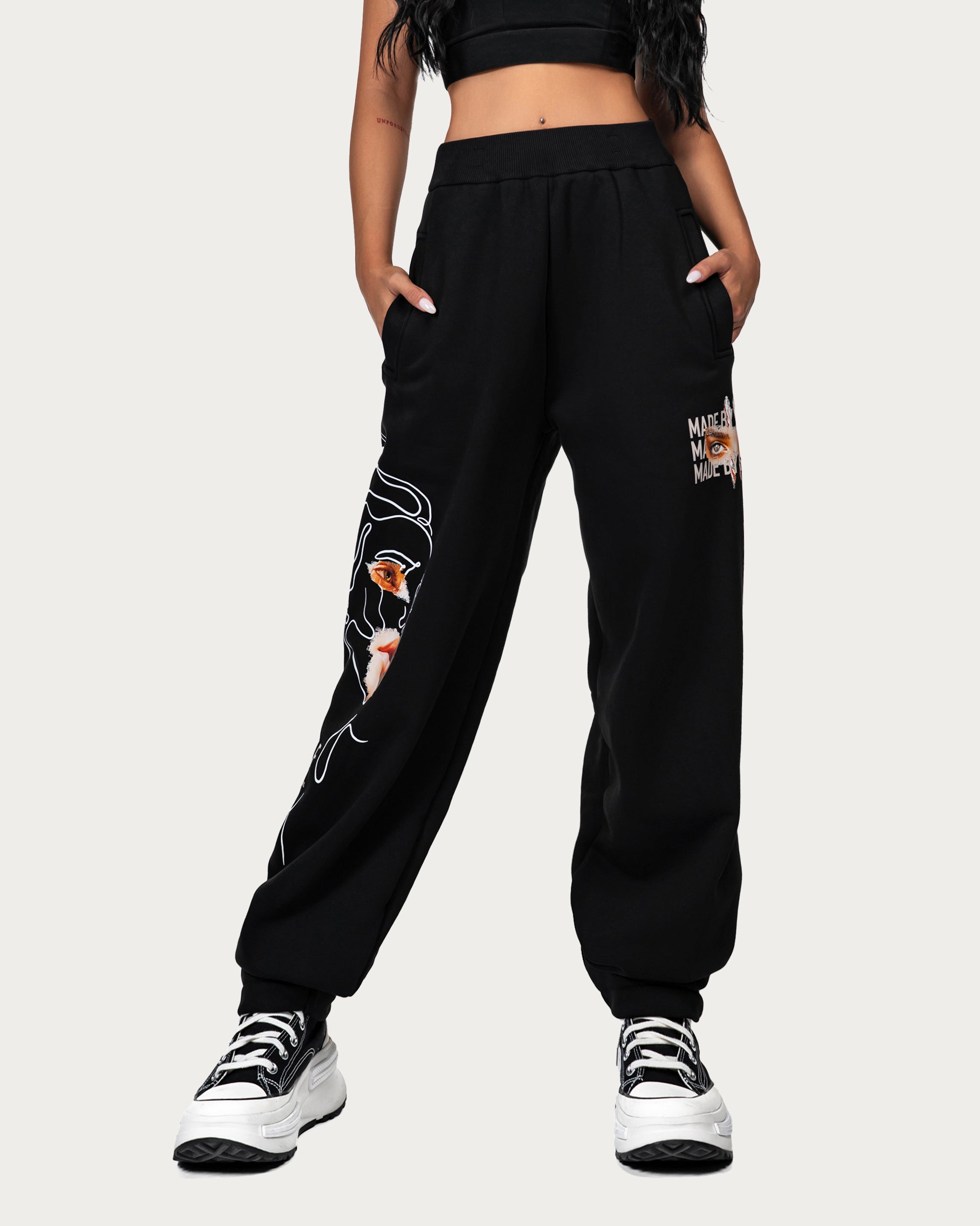 Loose jogger pants - P24865