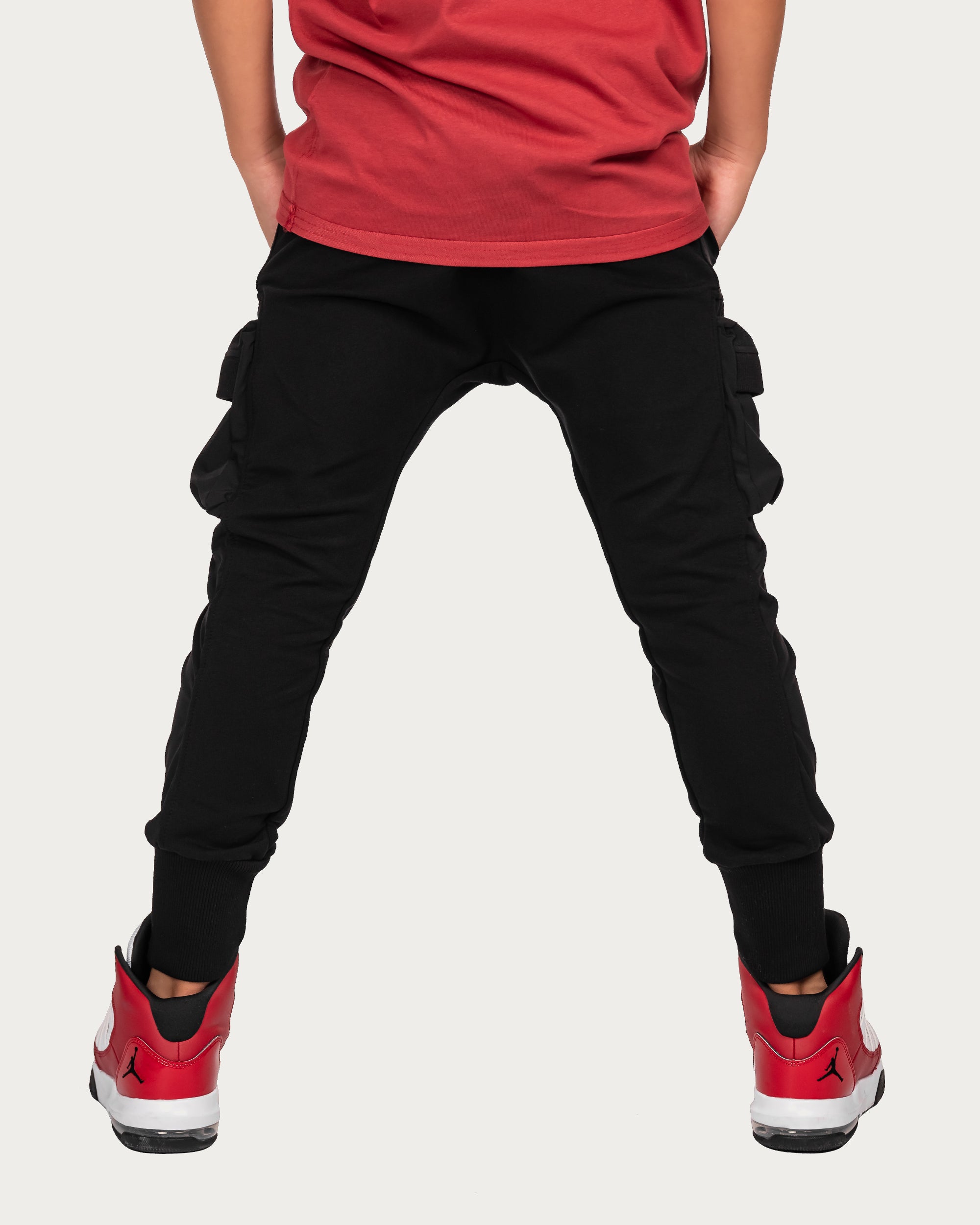 Hem cargo pants - P32851