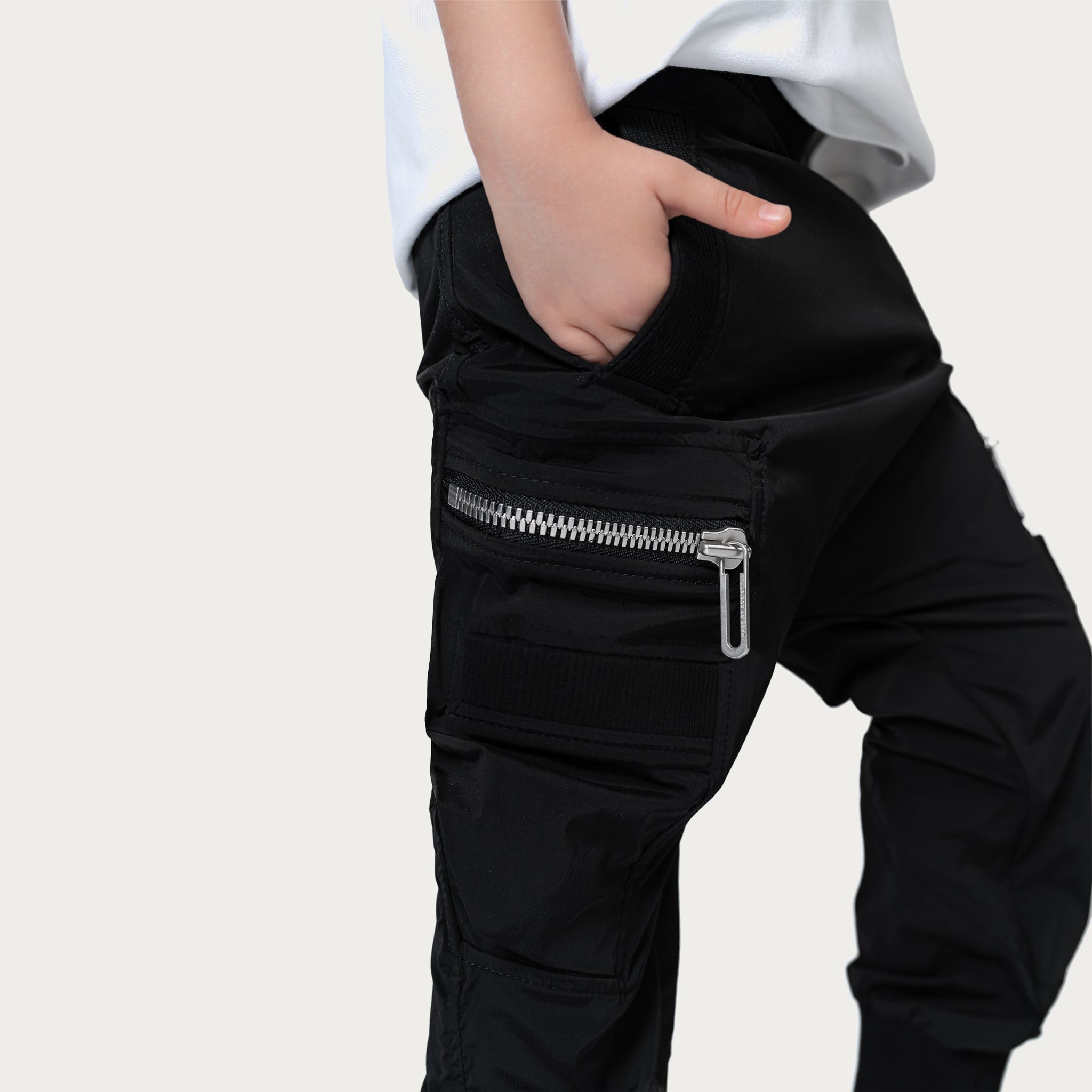 Zip hem cargo pants - P31901