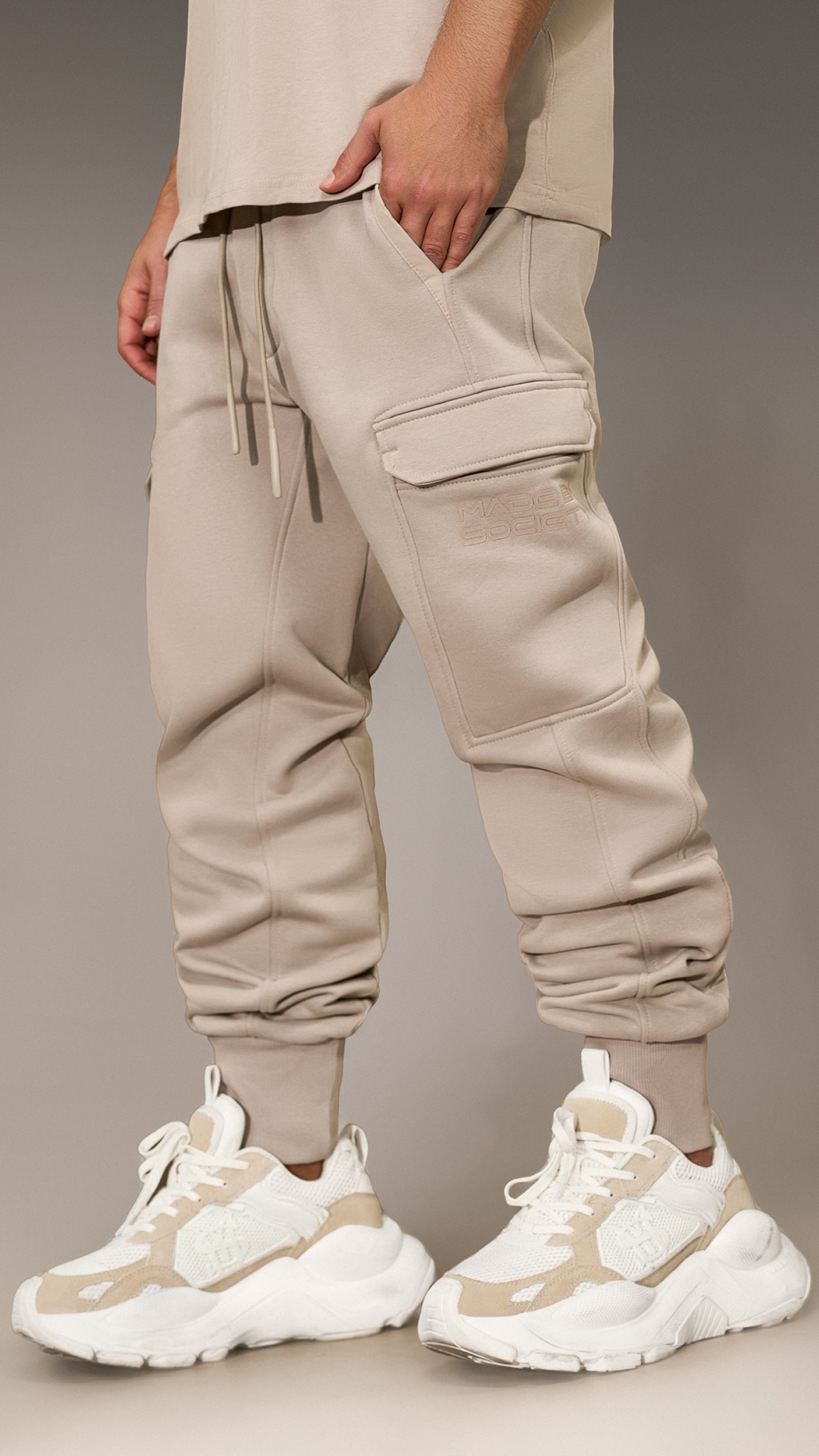 Pantaloni Cargo Made by Society - P16113