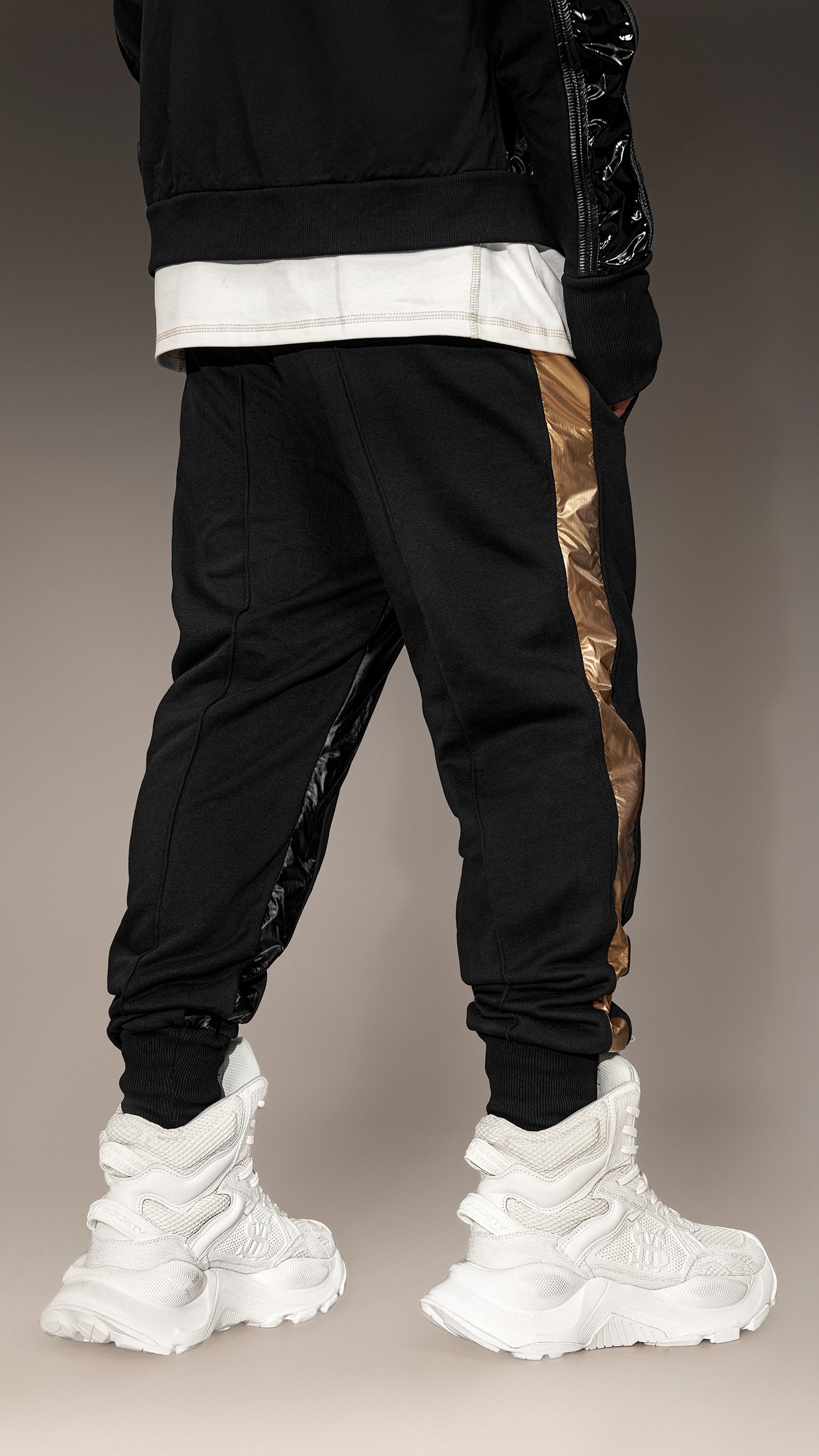 Gold band jogger pants - P15002