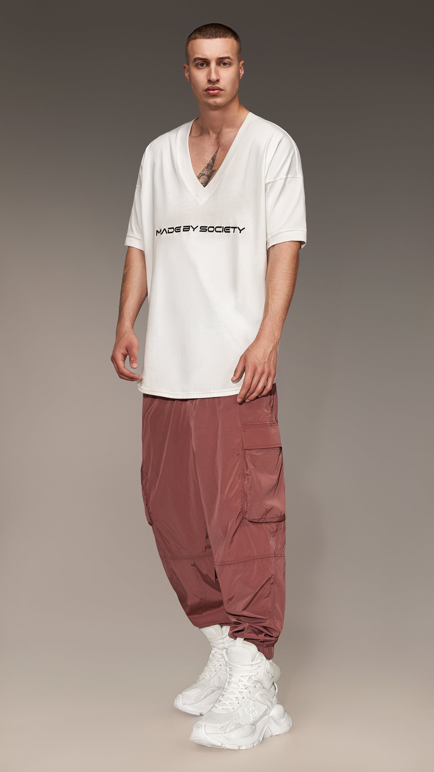 Pantaloni cargo - P14350