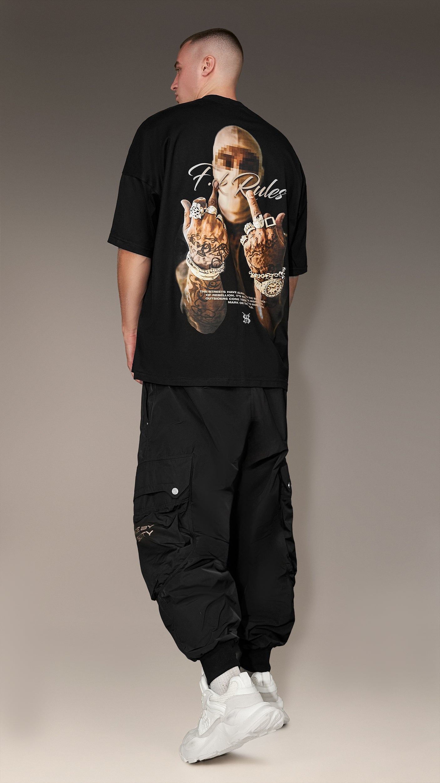 Tricou "F*ck Rules" - T16806