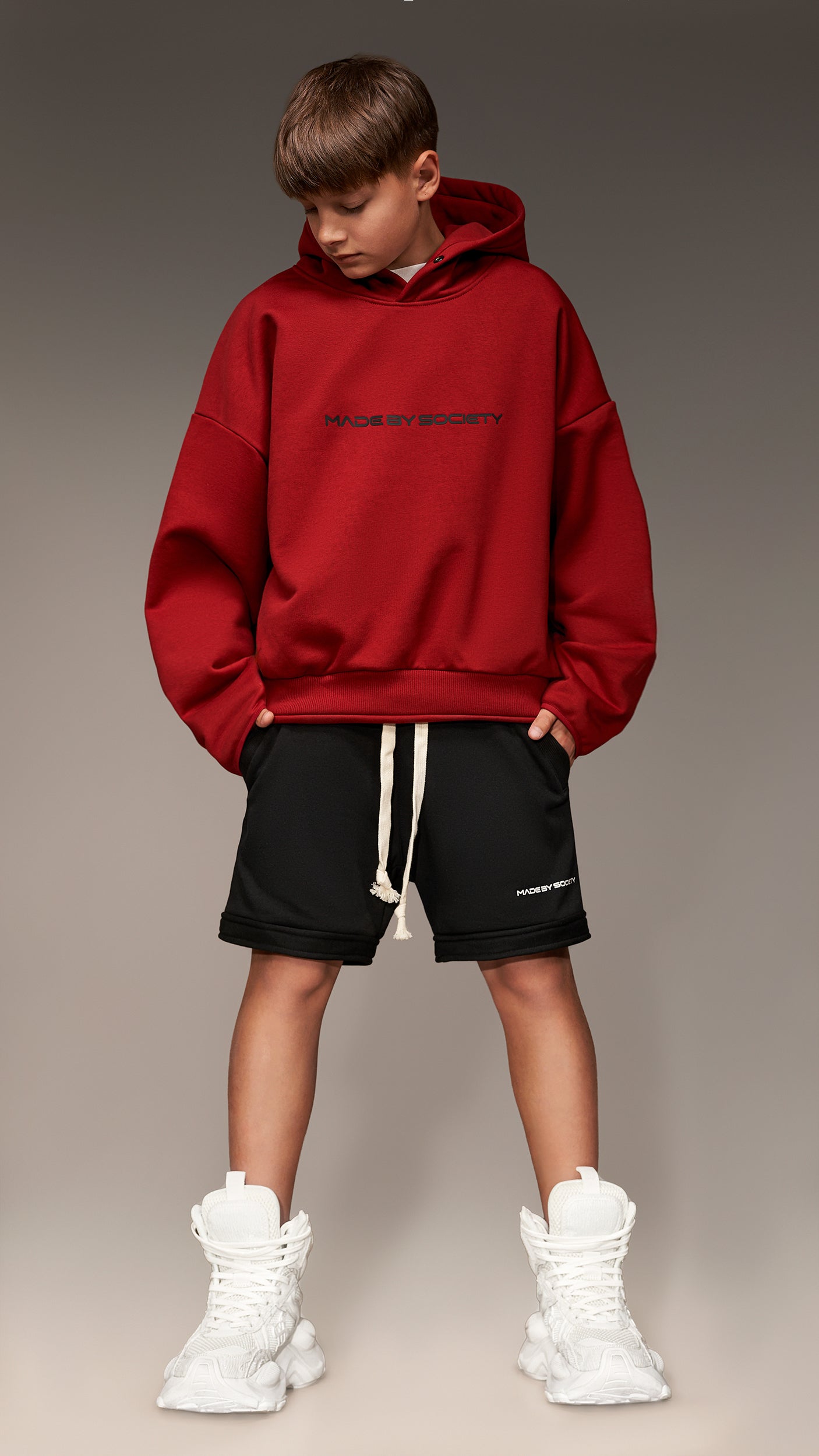 Hanorac Oversized "Made by Society" - H35710
