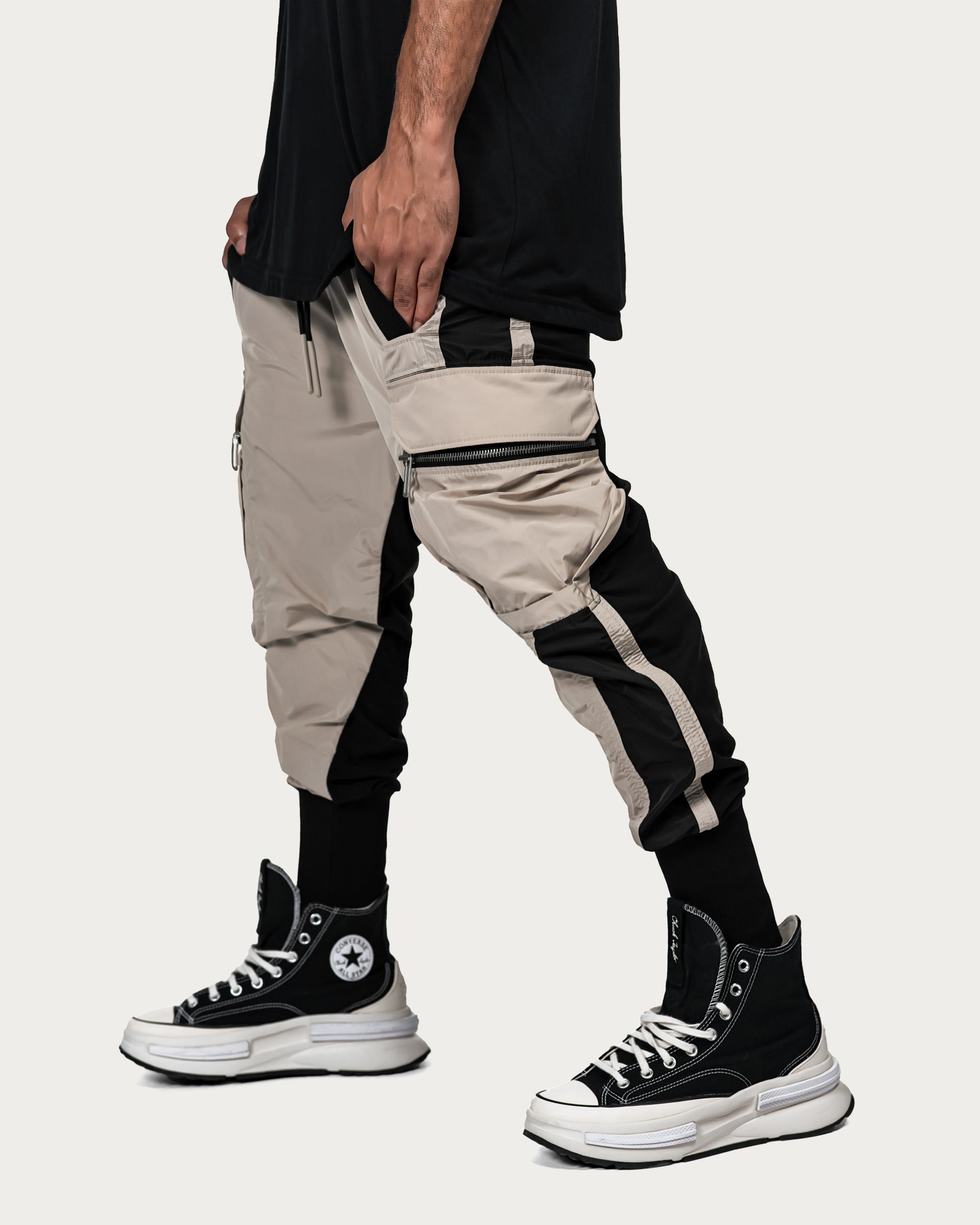 Double cargo pants - P14798