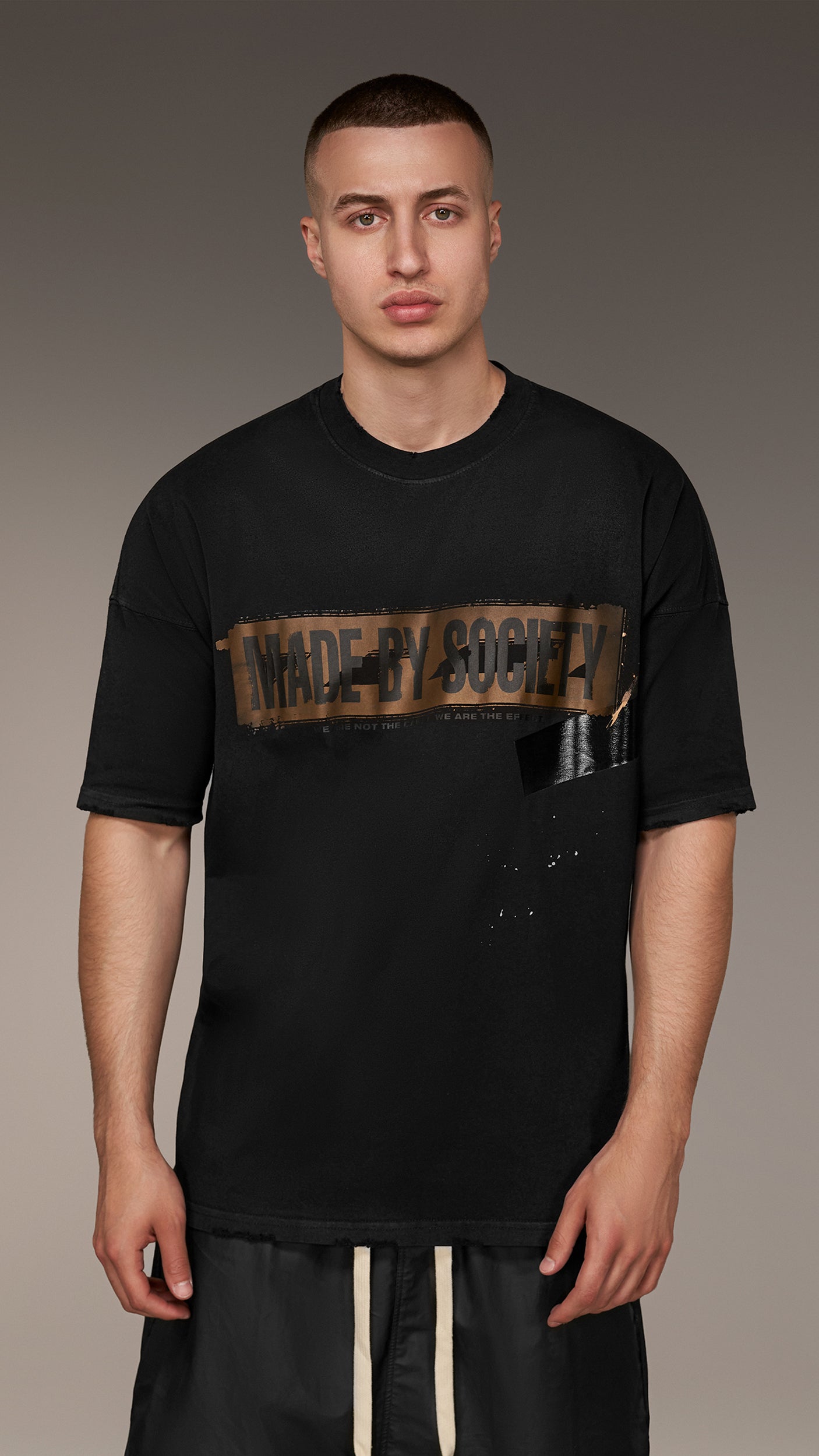 Tricou Oversized "LIFESTYLE" - T15067