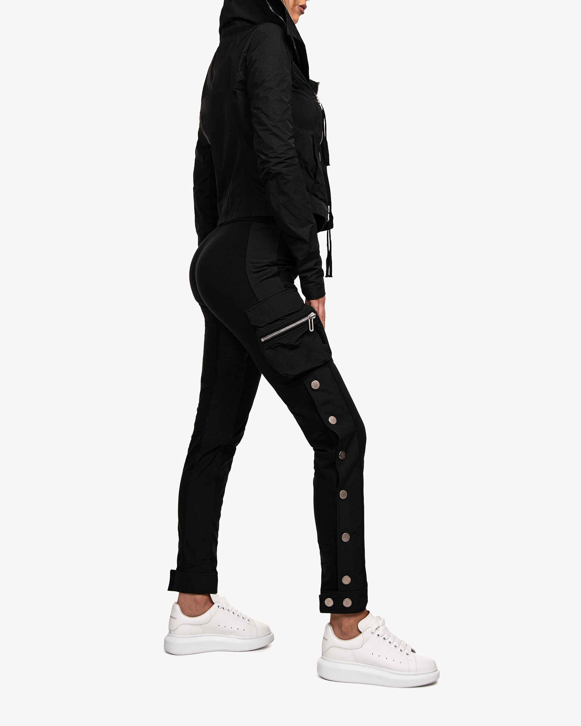 Stud cargo track pants - P22369