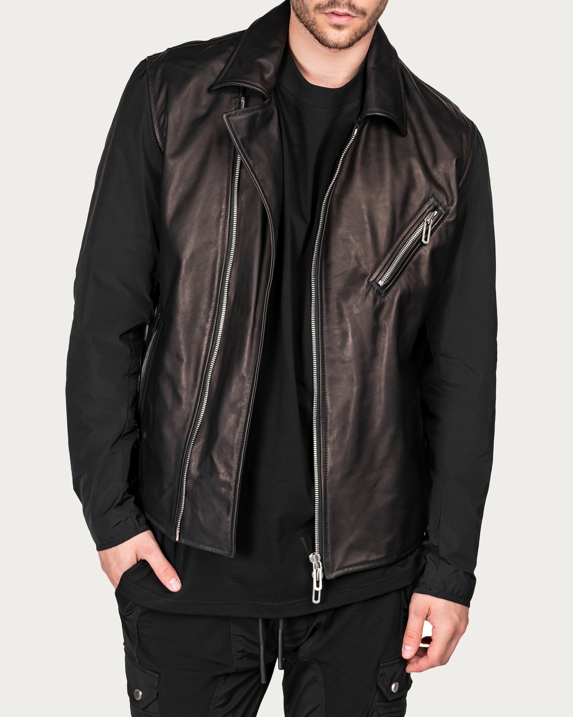 Leather jacket - J12431