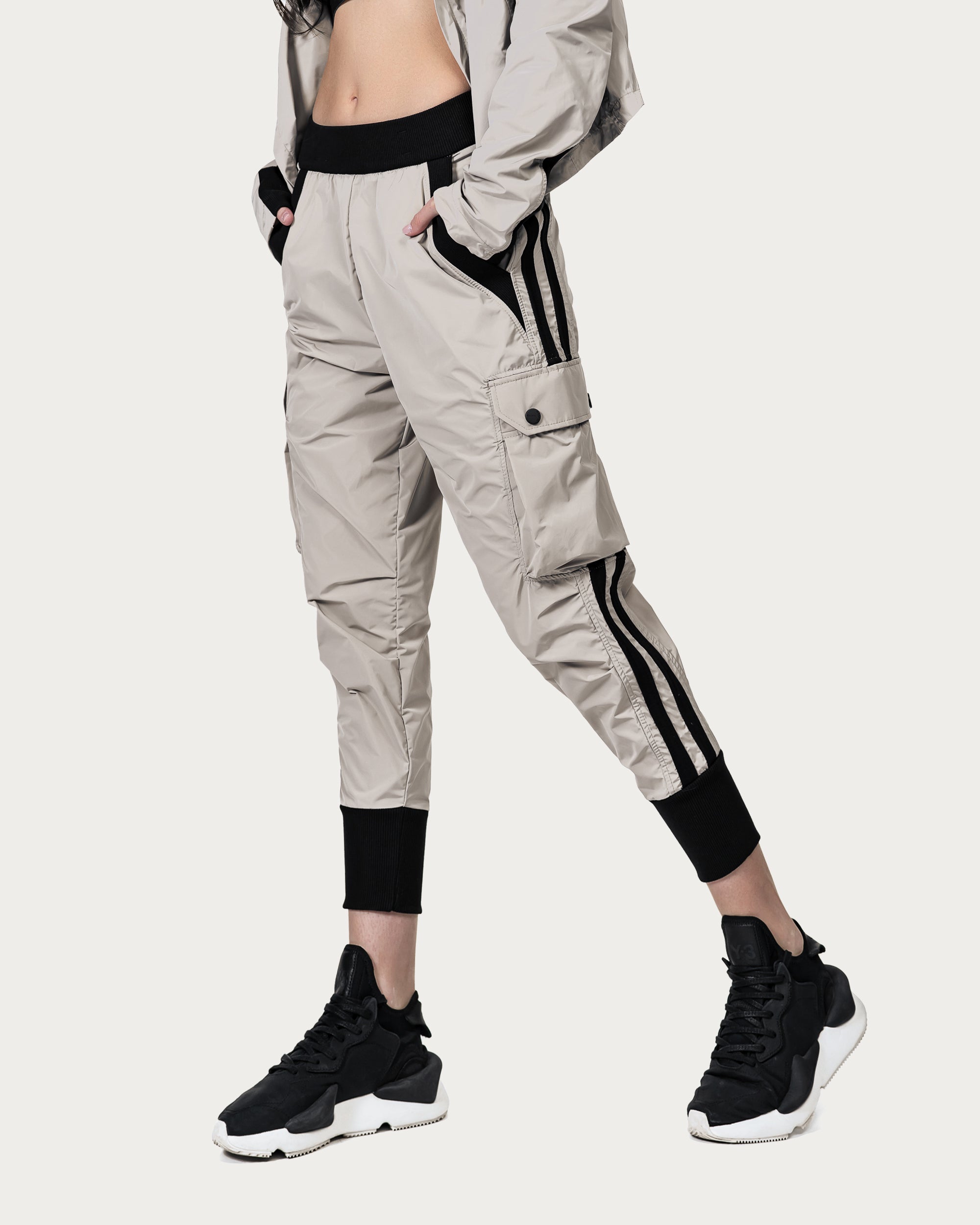 Stripes cargo pants - P24234