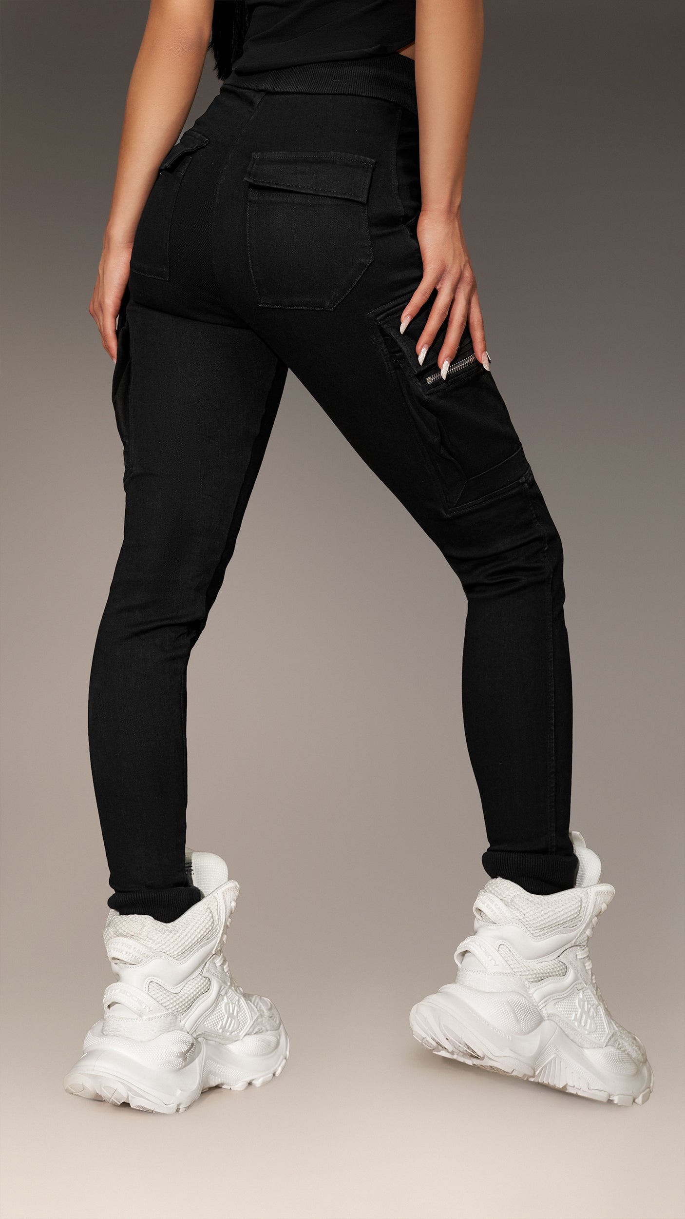 Pantaloni Cargo Skinny - P21532