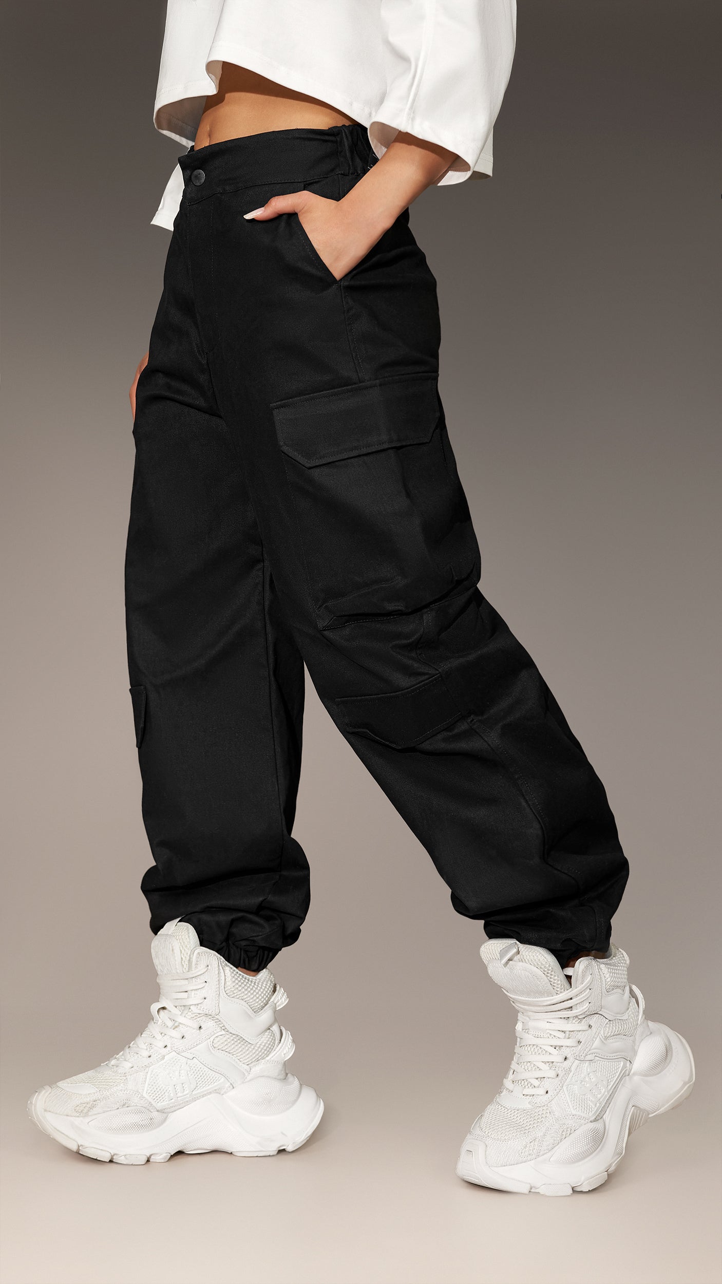Baggy cargo панталони - P21094