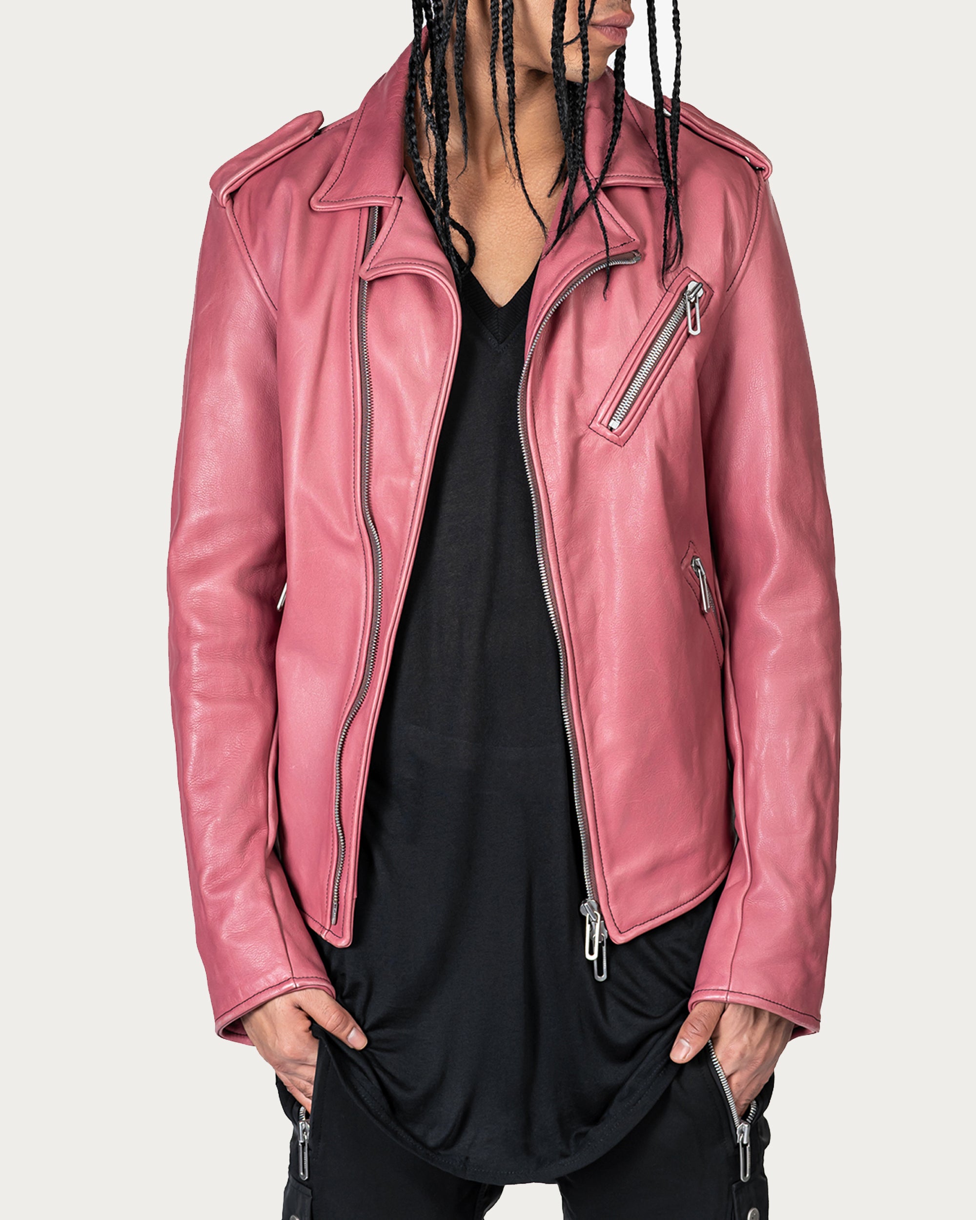 Leather jacket - J11383