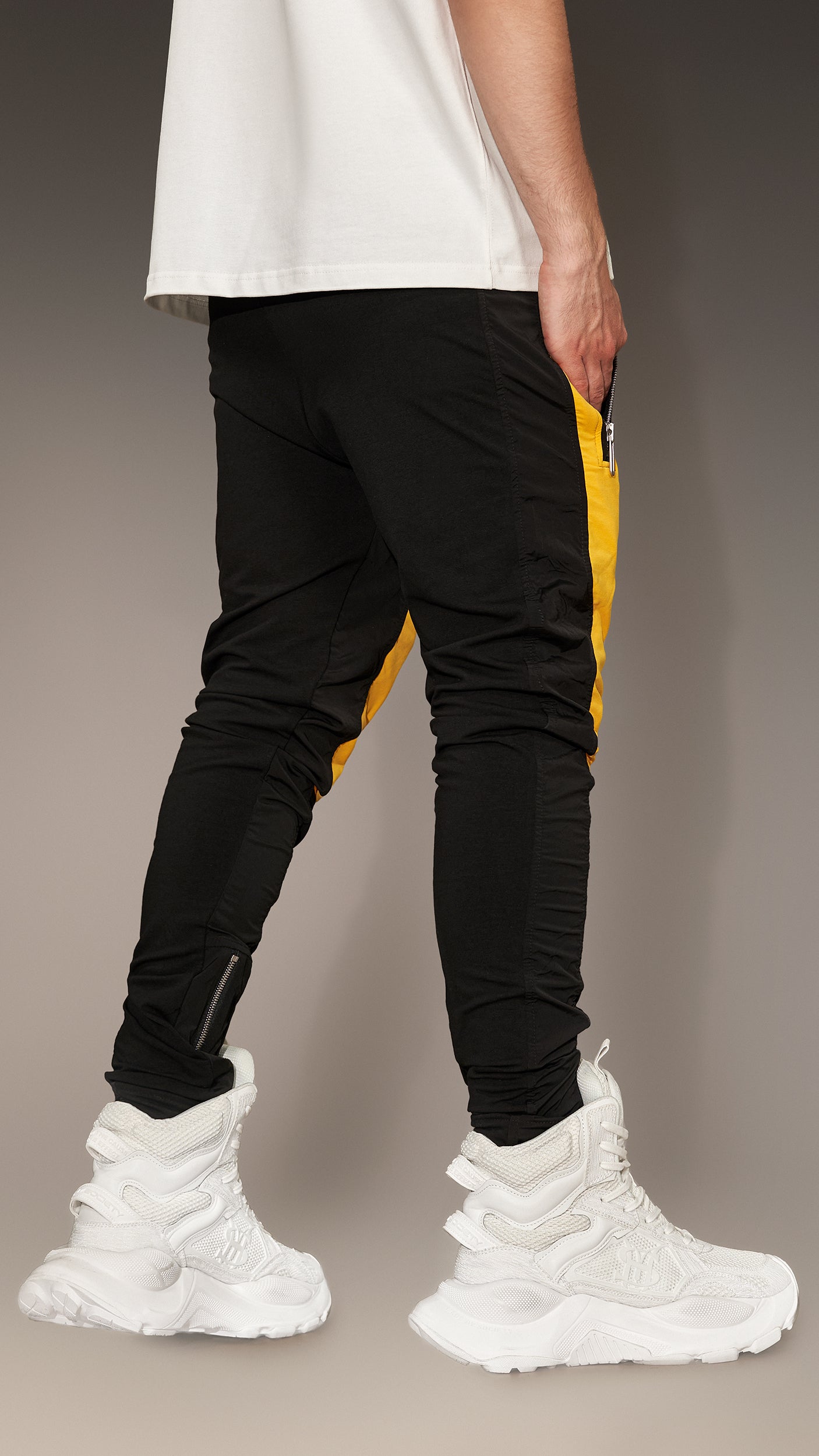 Zip track pants - P12619