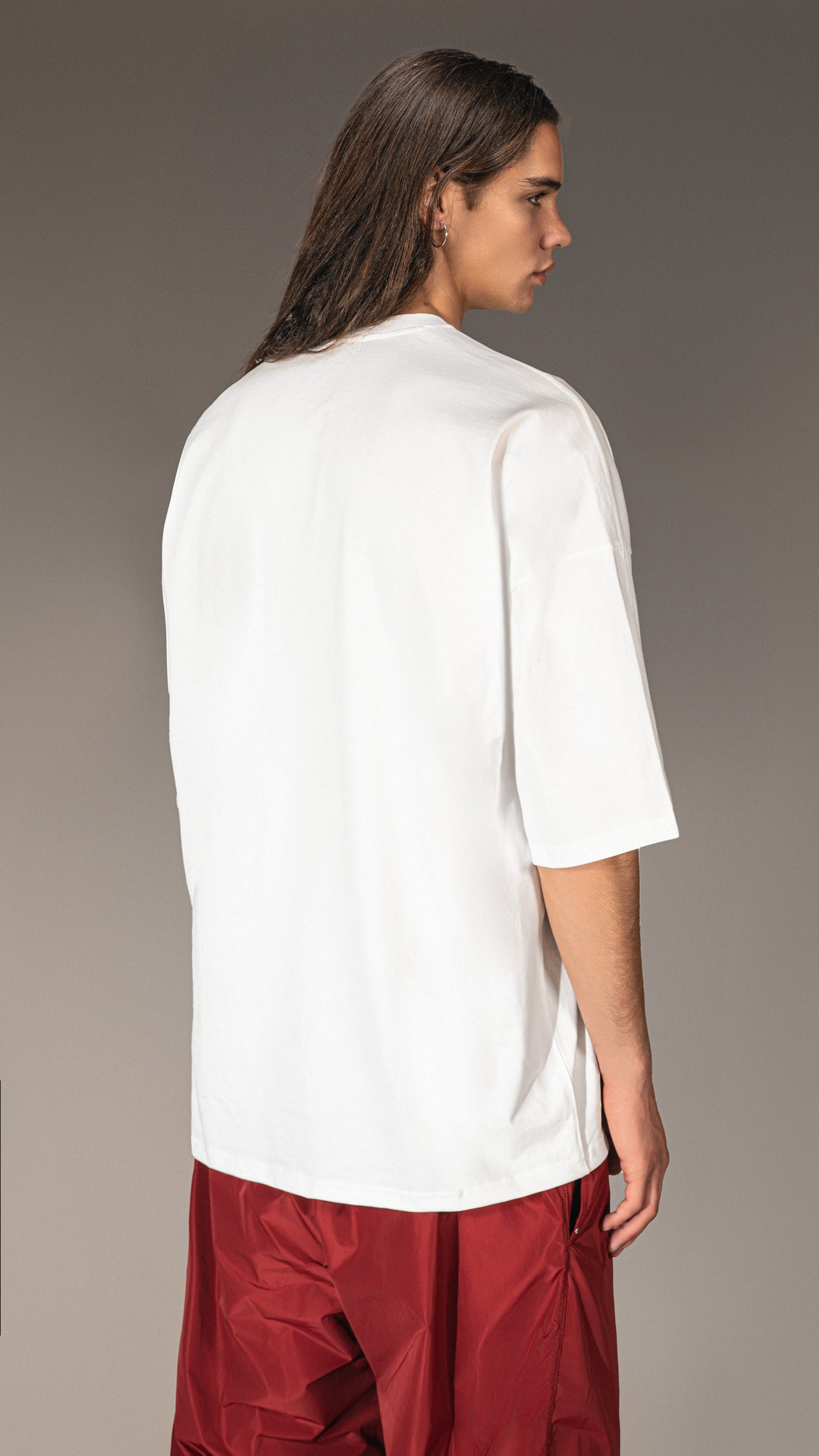 Tricou crop oversized Made by society - T15772