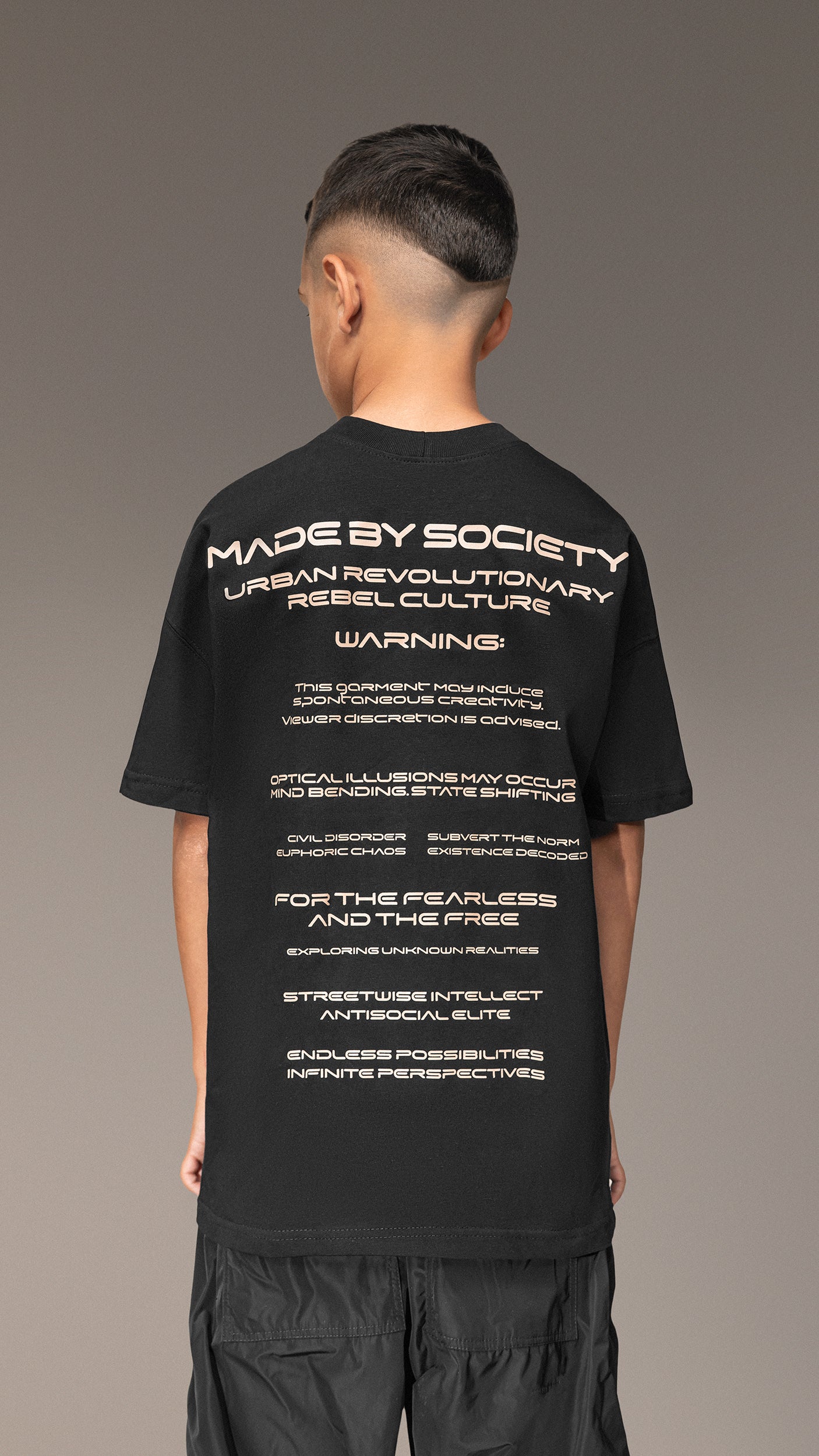 Tricou "Made by Society" - T35688