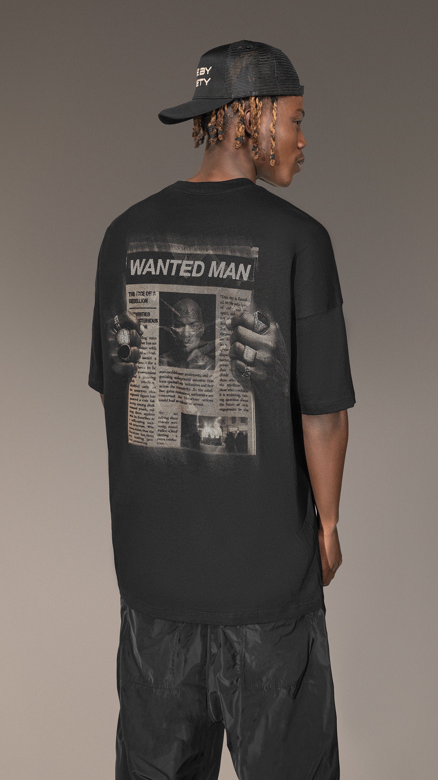 Tricou " WANTED MAN" - T15806