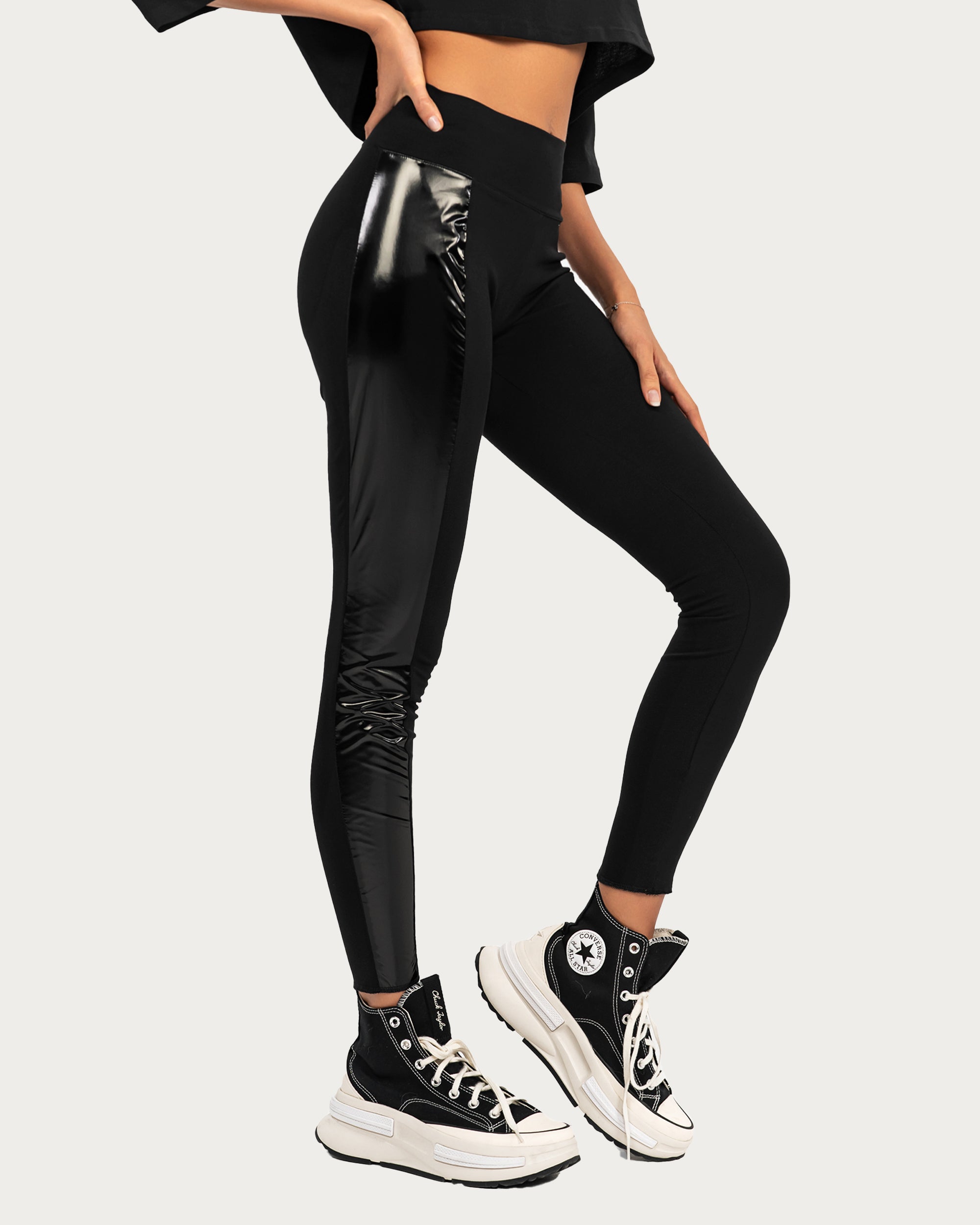 Liquid stripe leggings - P25095