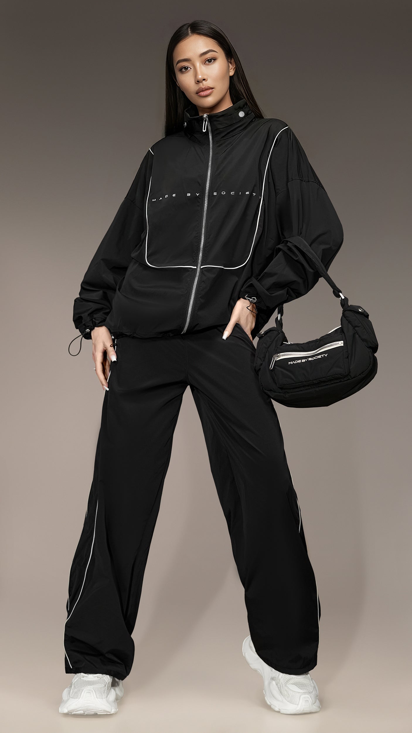 Urban Navigator Дамска блуза с качулка