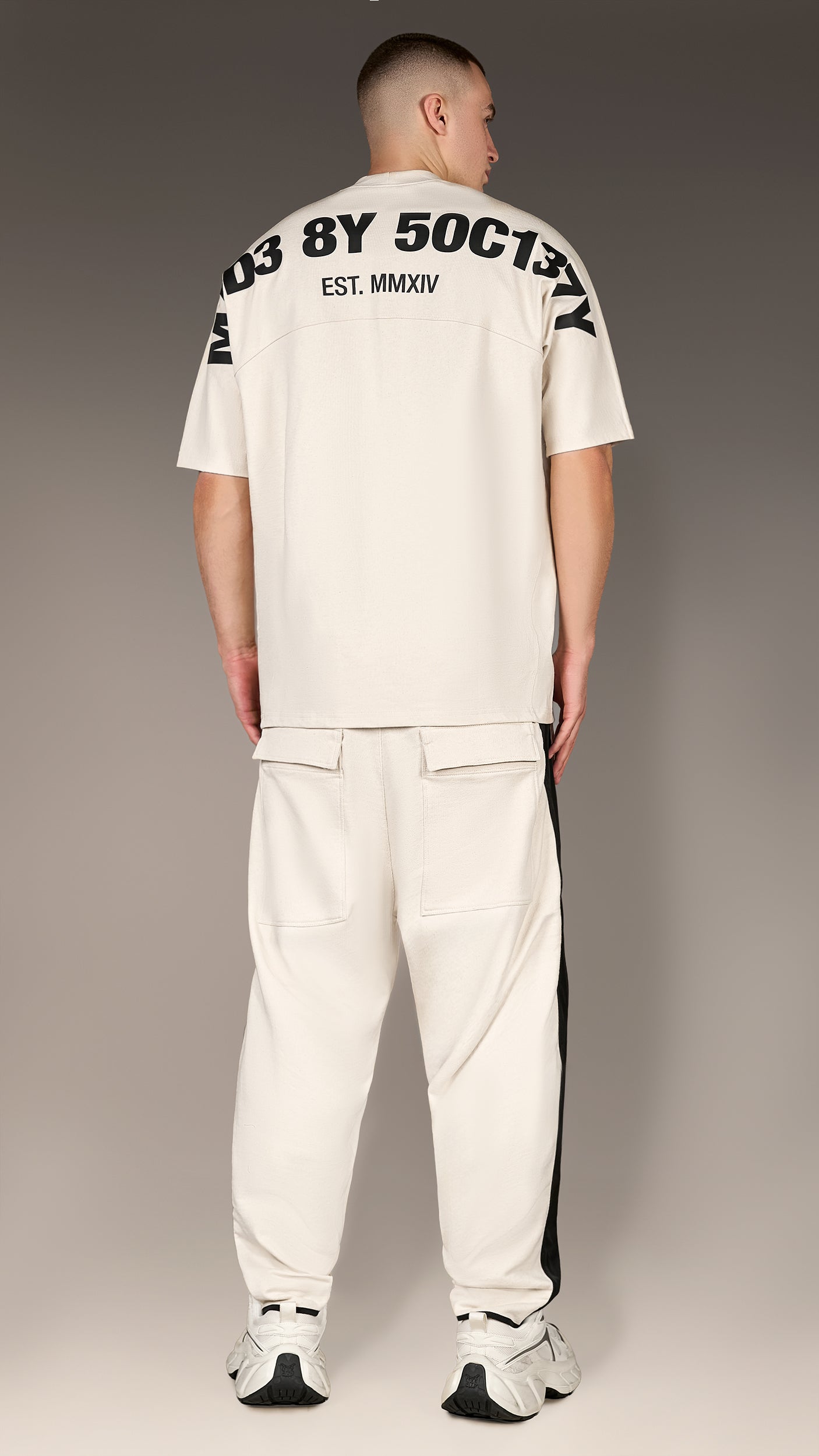 Тениска Society Block - T17217