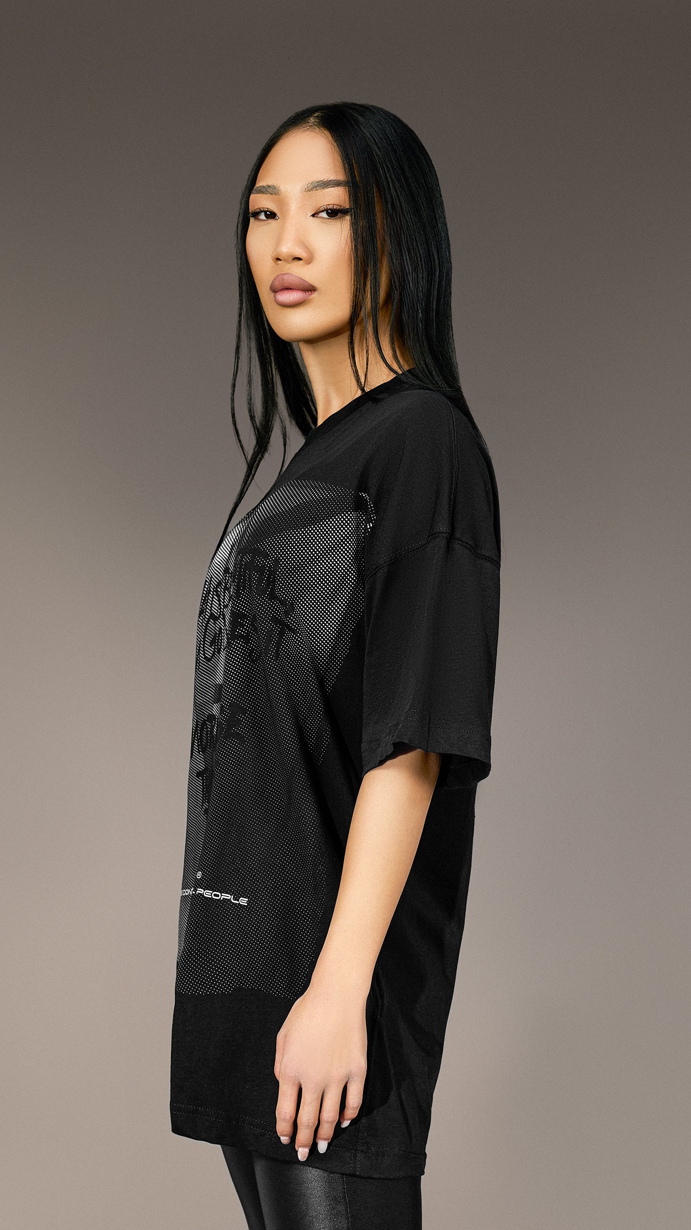 Oversized T-Shirt "Made By Society" - T25938