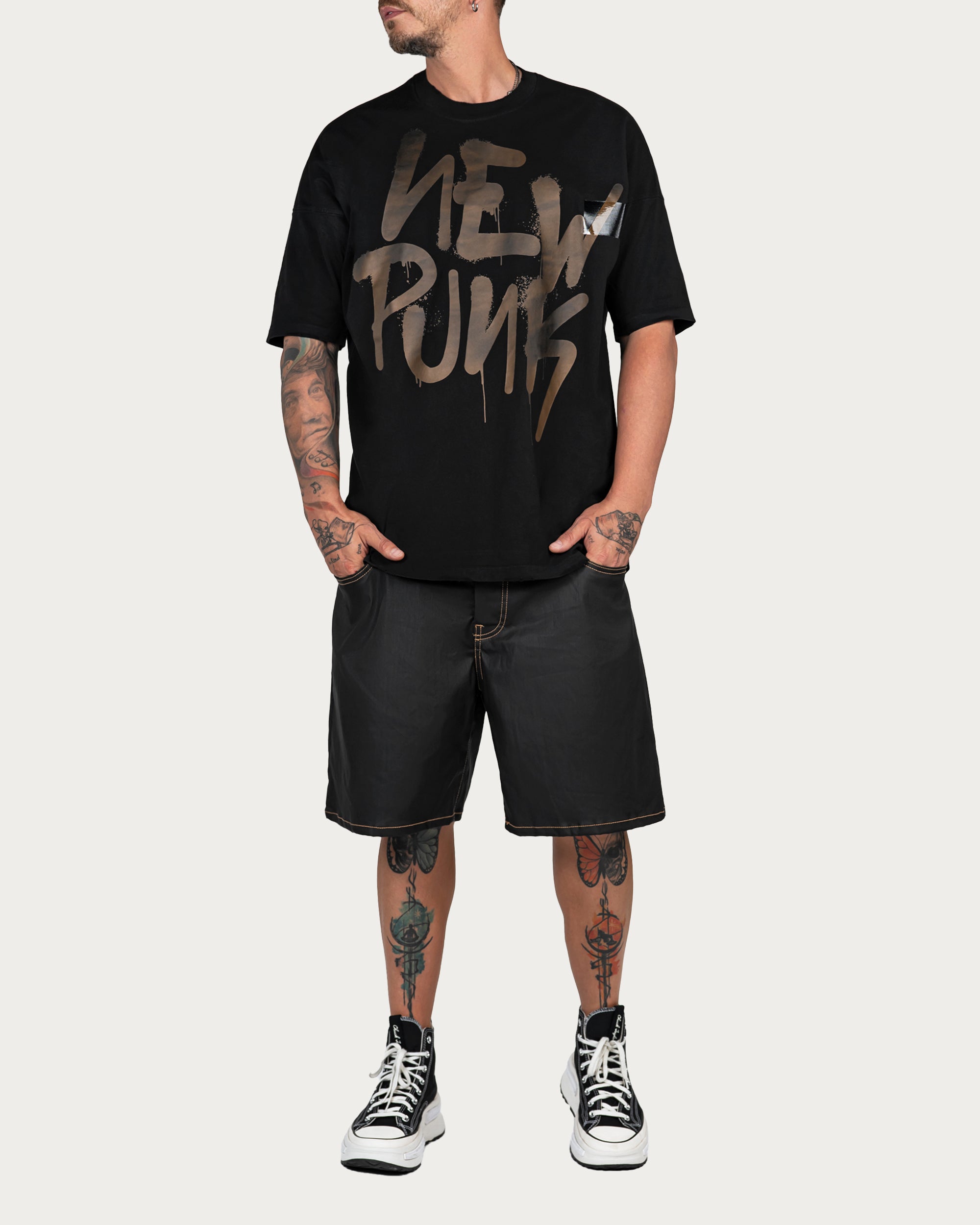 NEW PUNK T-SHIRT - T15037