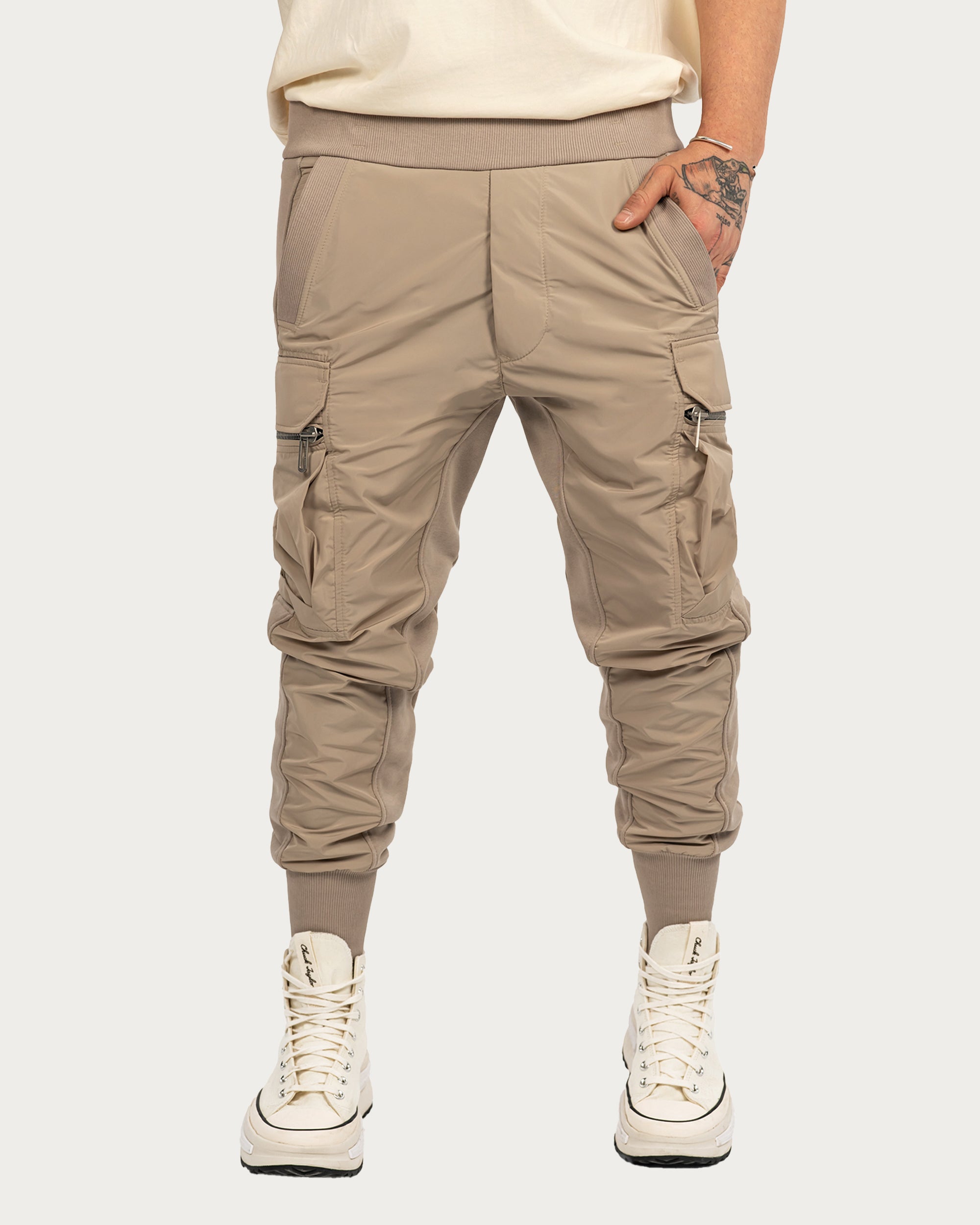 Double cargo pants - P15044