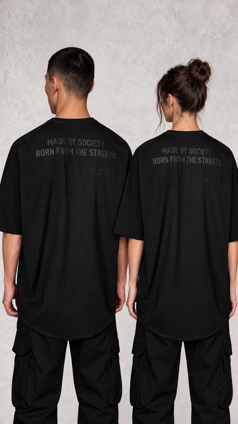 Tricou Back BORN FROM THE STREETS - T18041