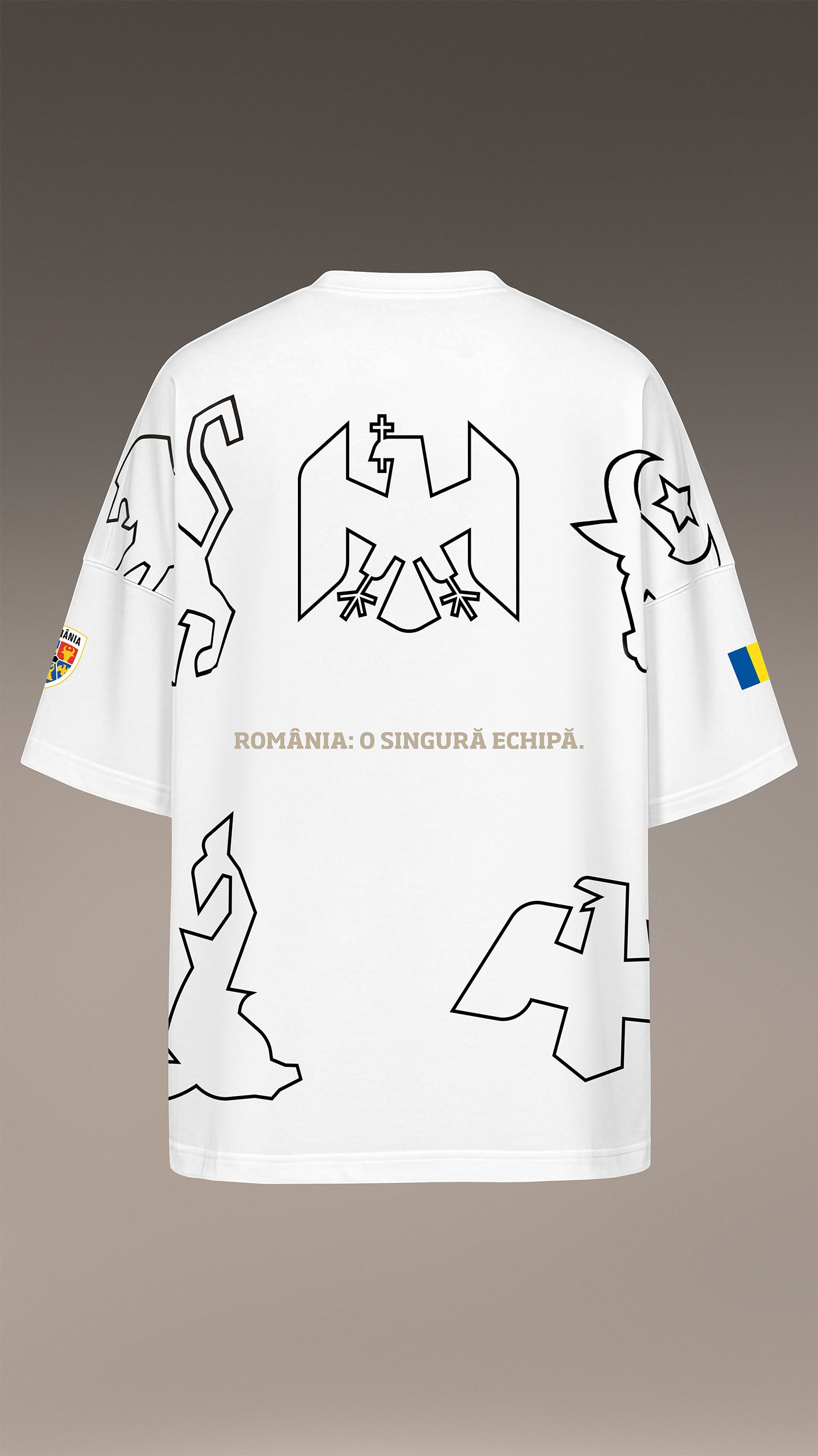 Тениска MBS x Romania - Един екип - T17249