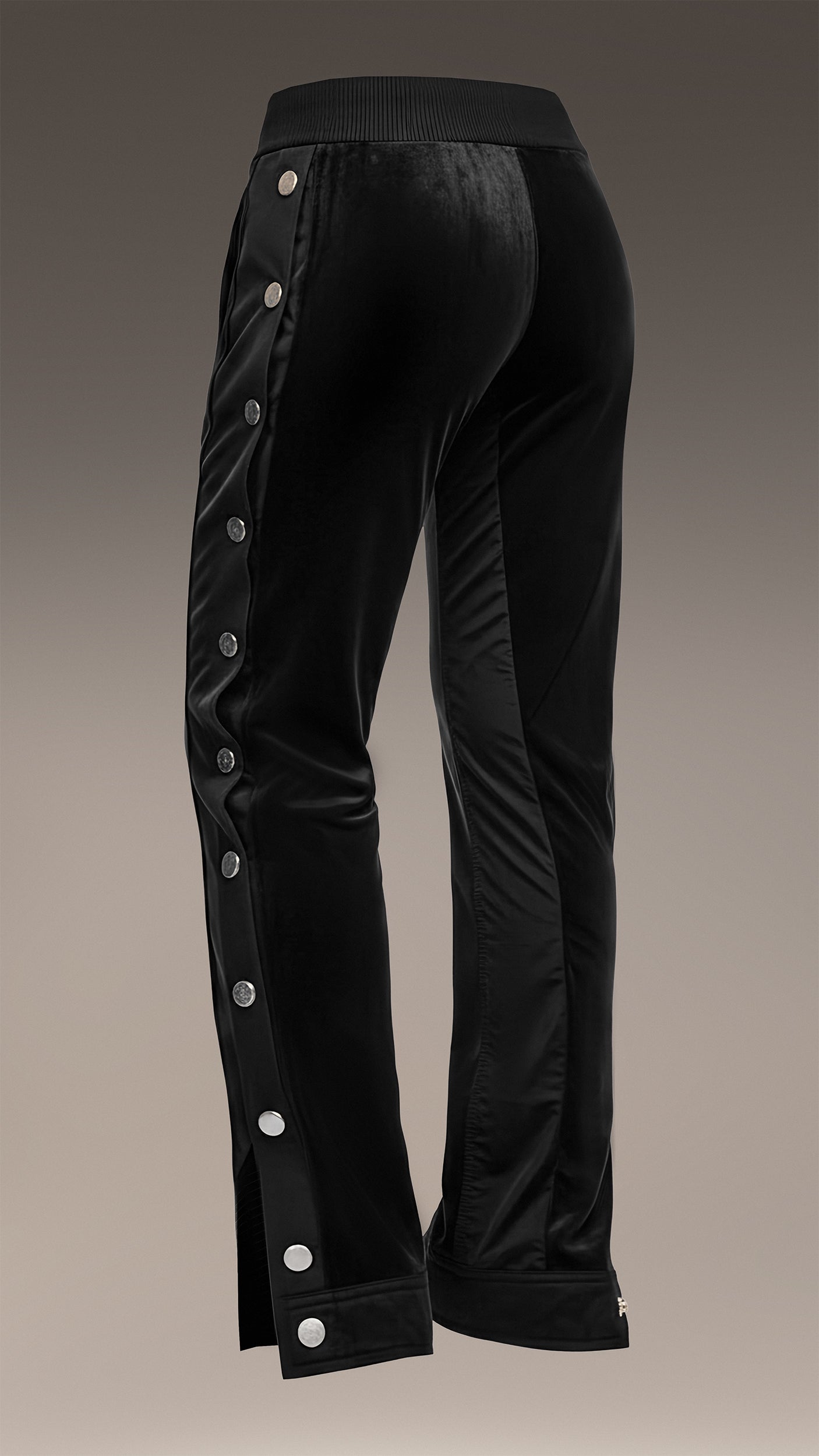 Velour stud track pants - P22432