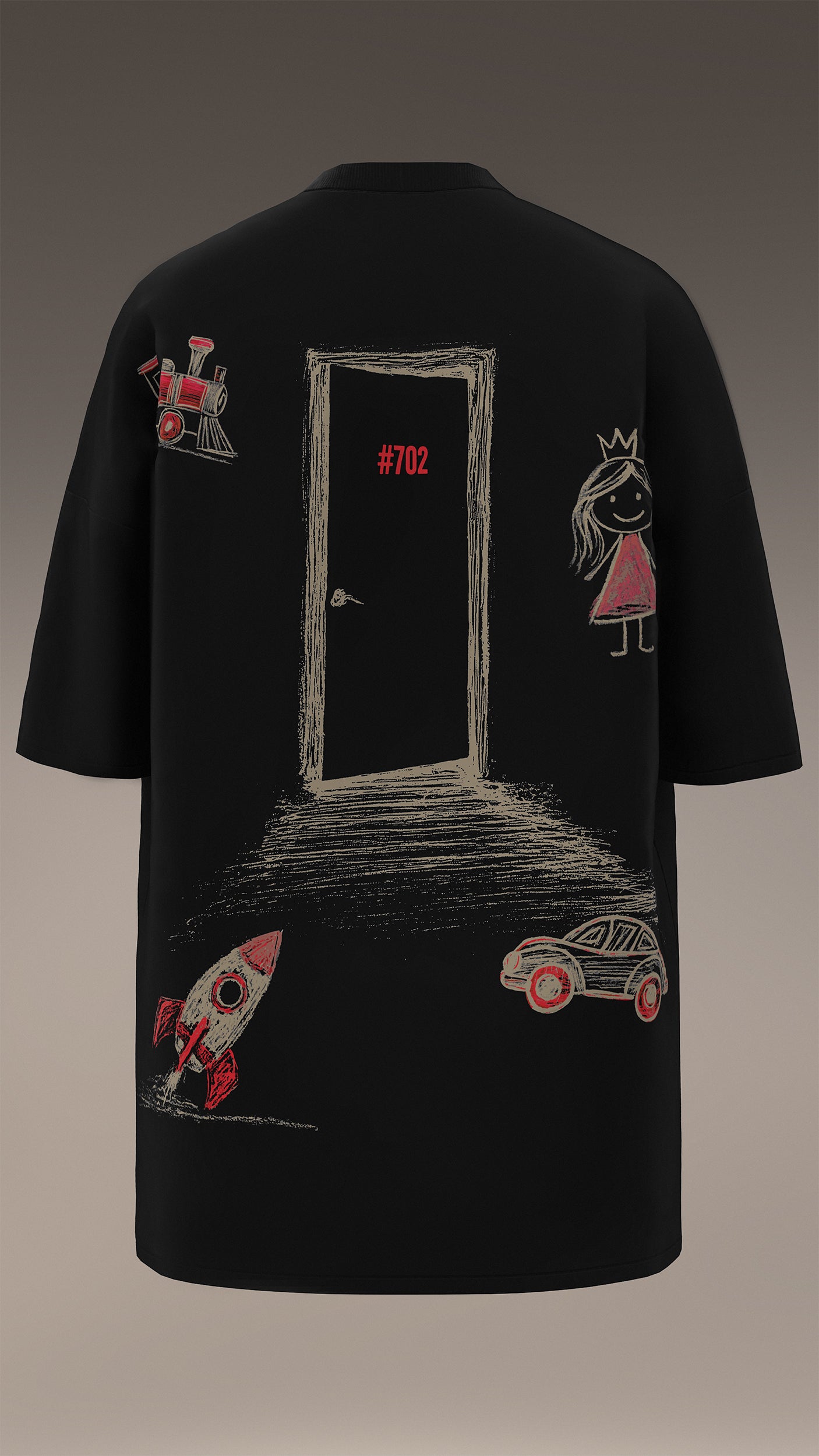 TRICOU BARBATI "CURAJ" - T16932