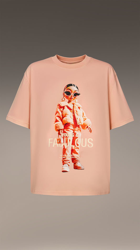 Tricou „Young & Fabulous” - T36567