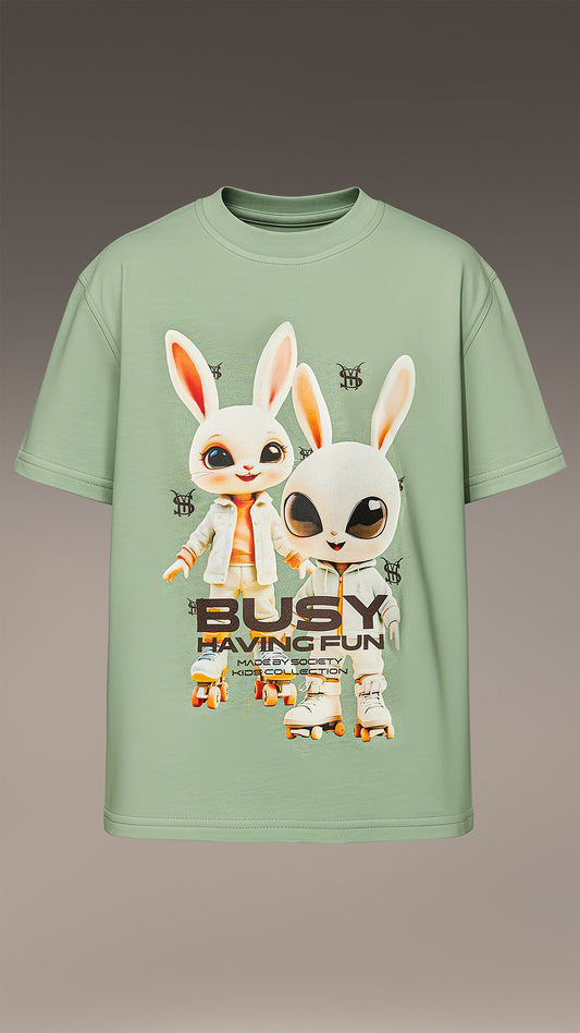 Тениска „Busy Having Fun” - T36555