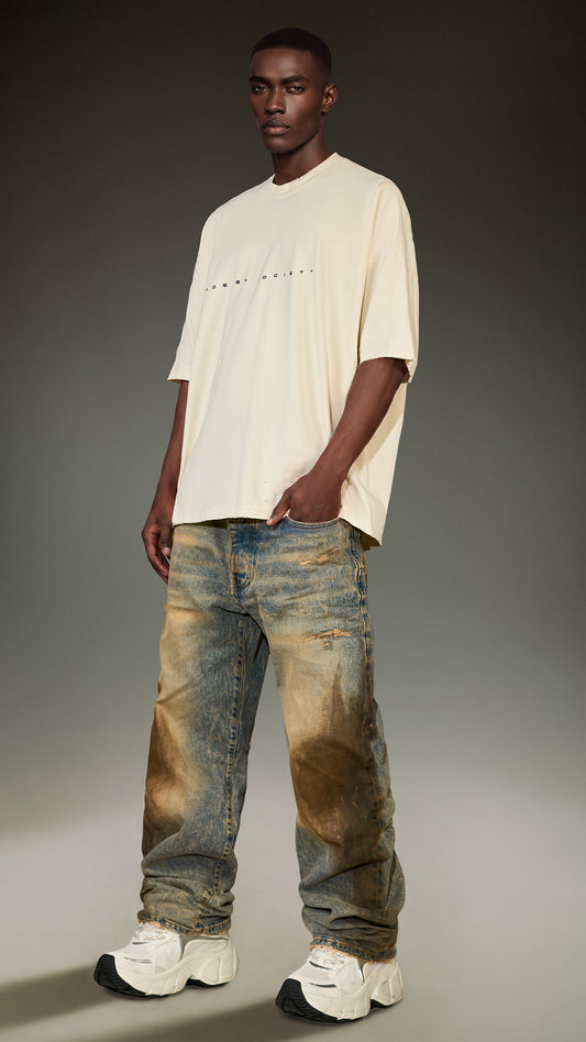 Дънки DISTORTION WASH - P17238