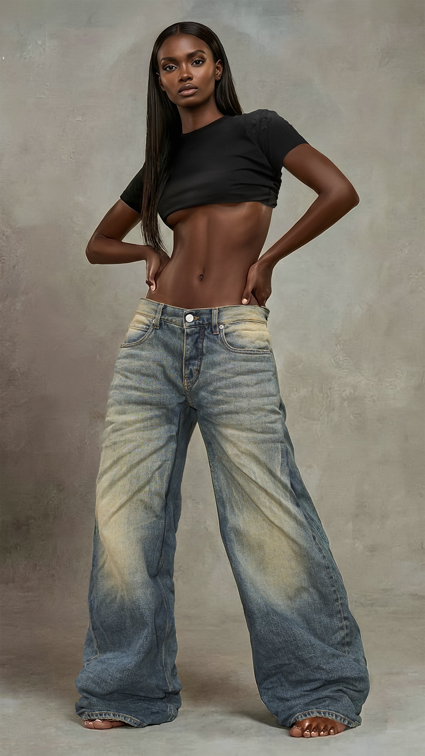 Дънки OBSIDIAN - P27233