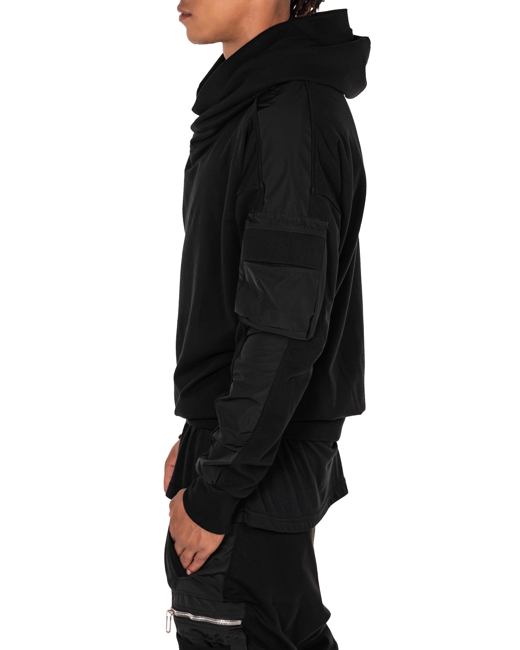 Hem hoodie - H12084