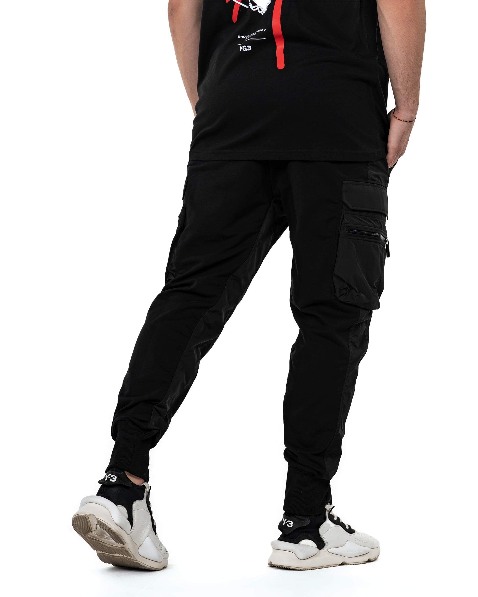 Double cargo pants - P13884