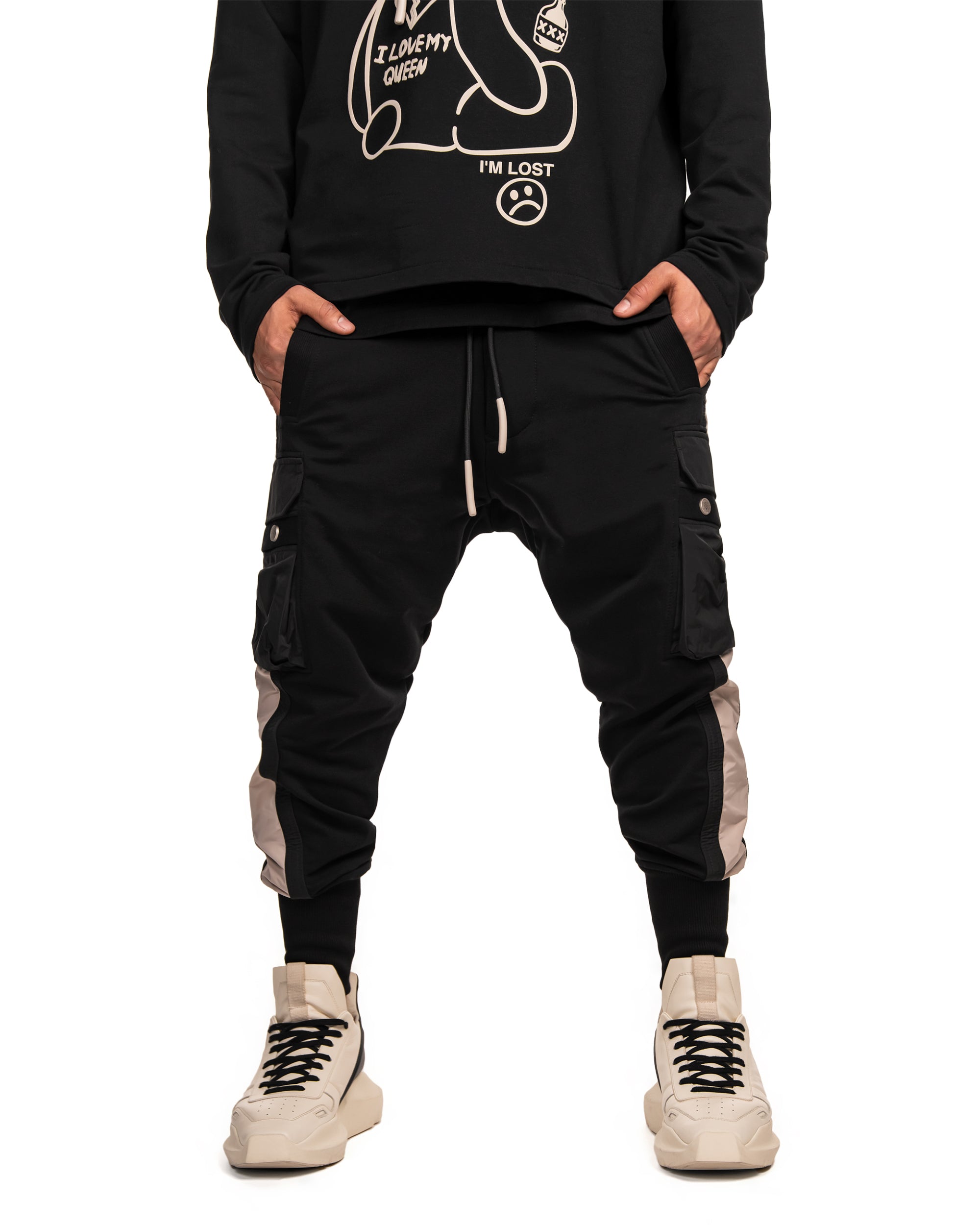 Band cargo pants - P13286