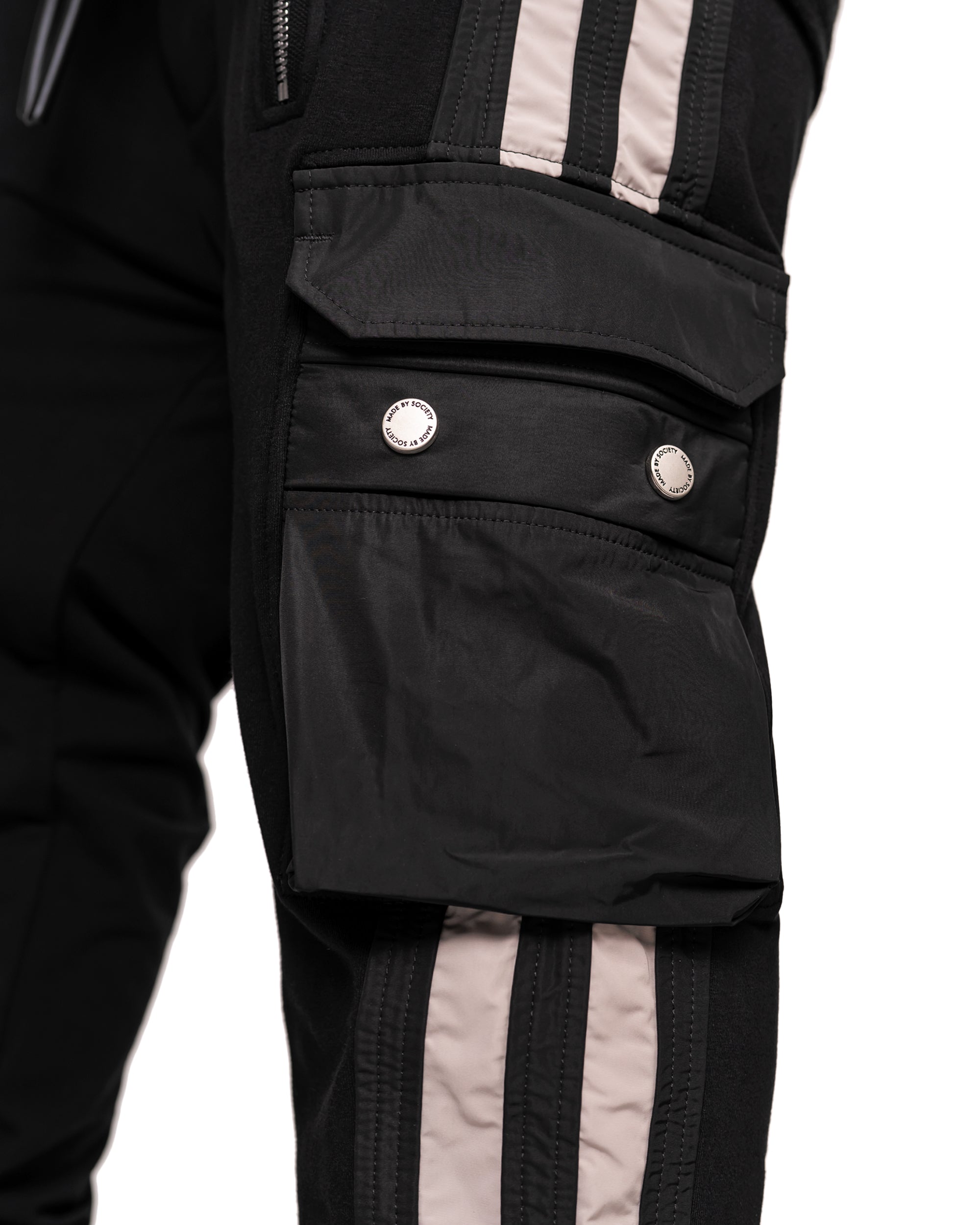 Vertical lines cargo pants - P13650